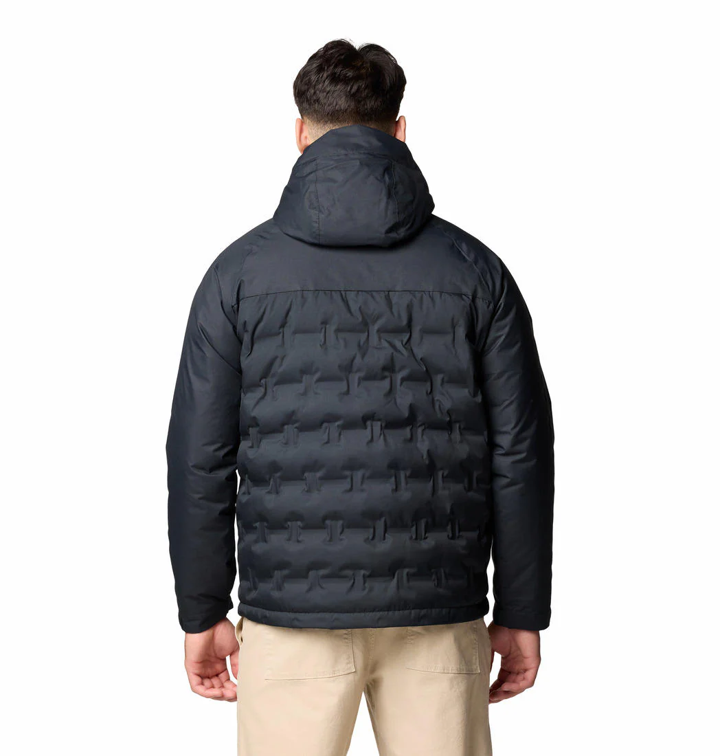 Columbia Men Black Grand Trek III Down Hooded Jacket - Image 2