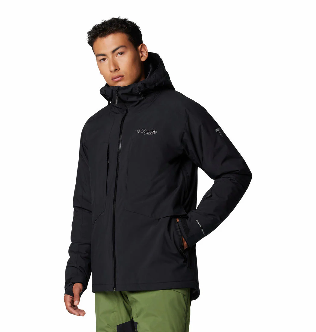 Columbia Men Black Highland Summit II Jacket - Image 3