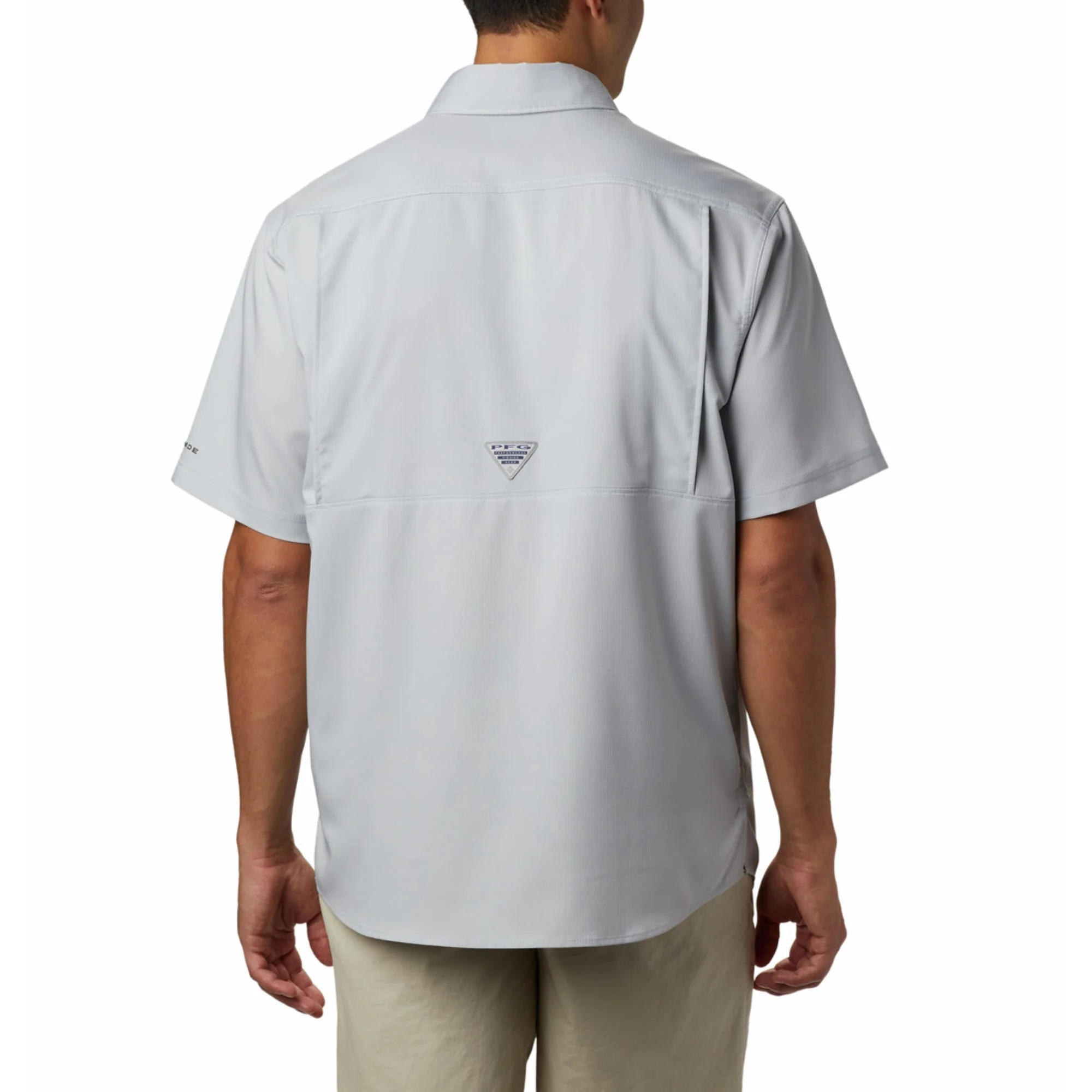 Columbia Men Black Low Drag Offshore SS Shirt (Sun Protection) - Image 2