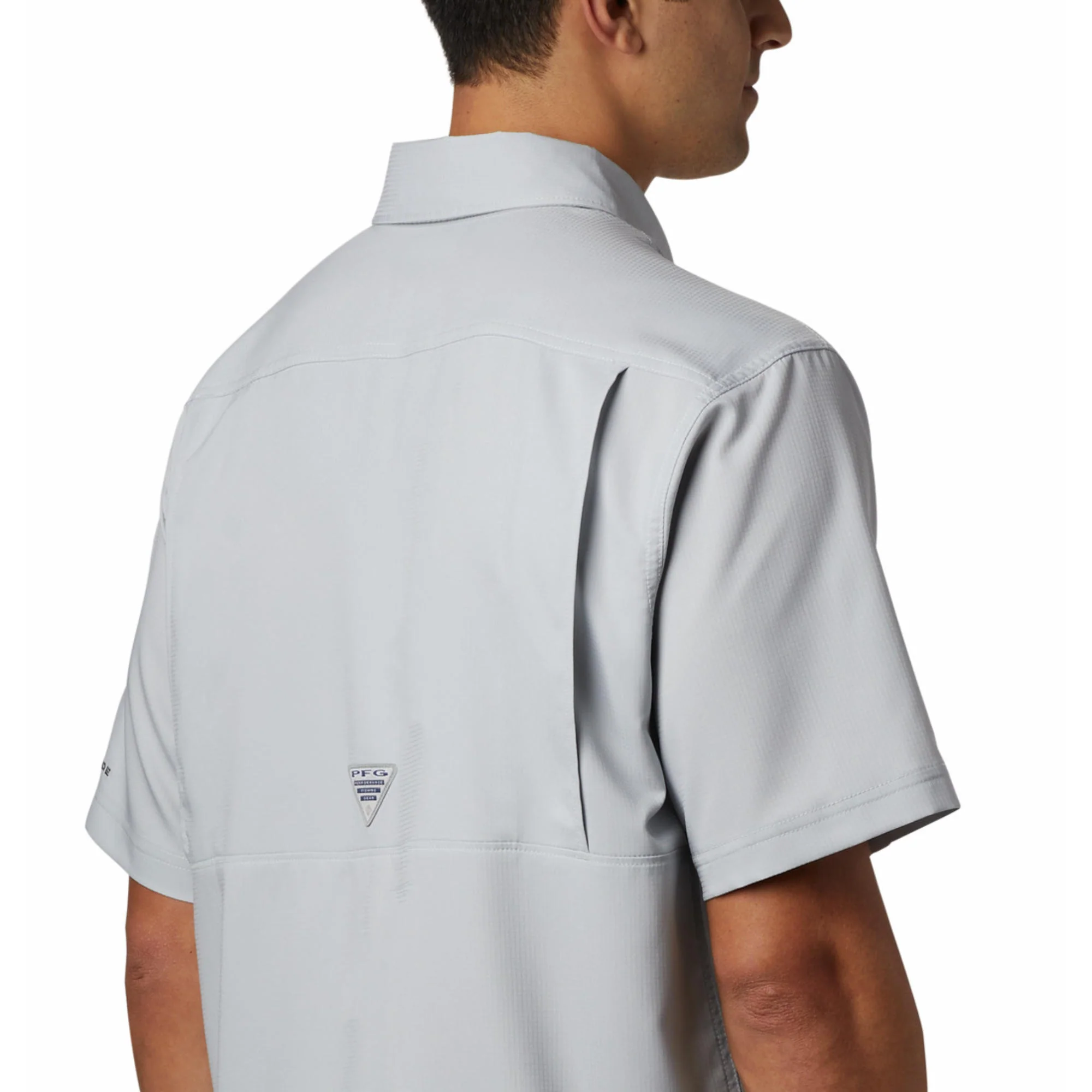 Columbia Men Black Low Drag Offshore SS Shirt (Sun Protection) - Image 5