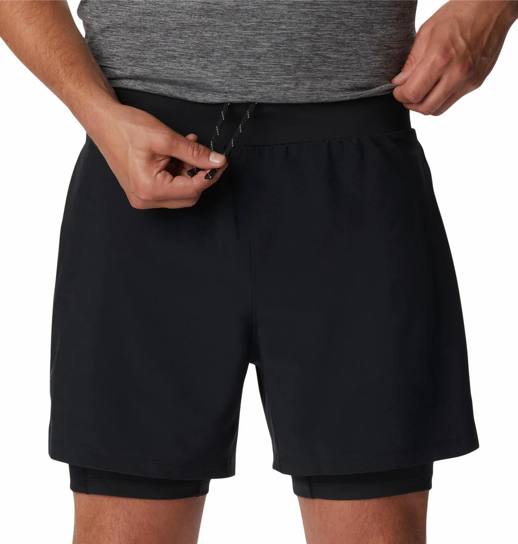 Columbia Men Black M Endless Trail 2in1 Short - Image 4