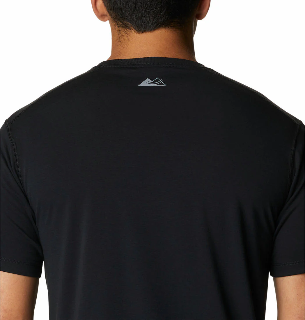 Columbia Men Black M Endless Trail Running Tech Tee - Image 5