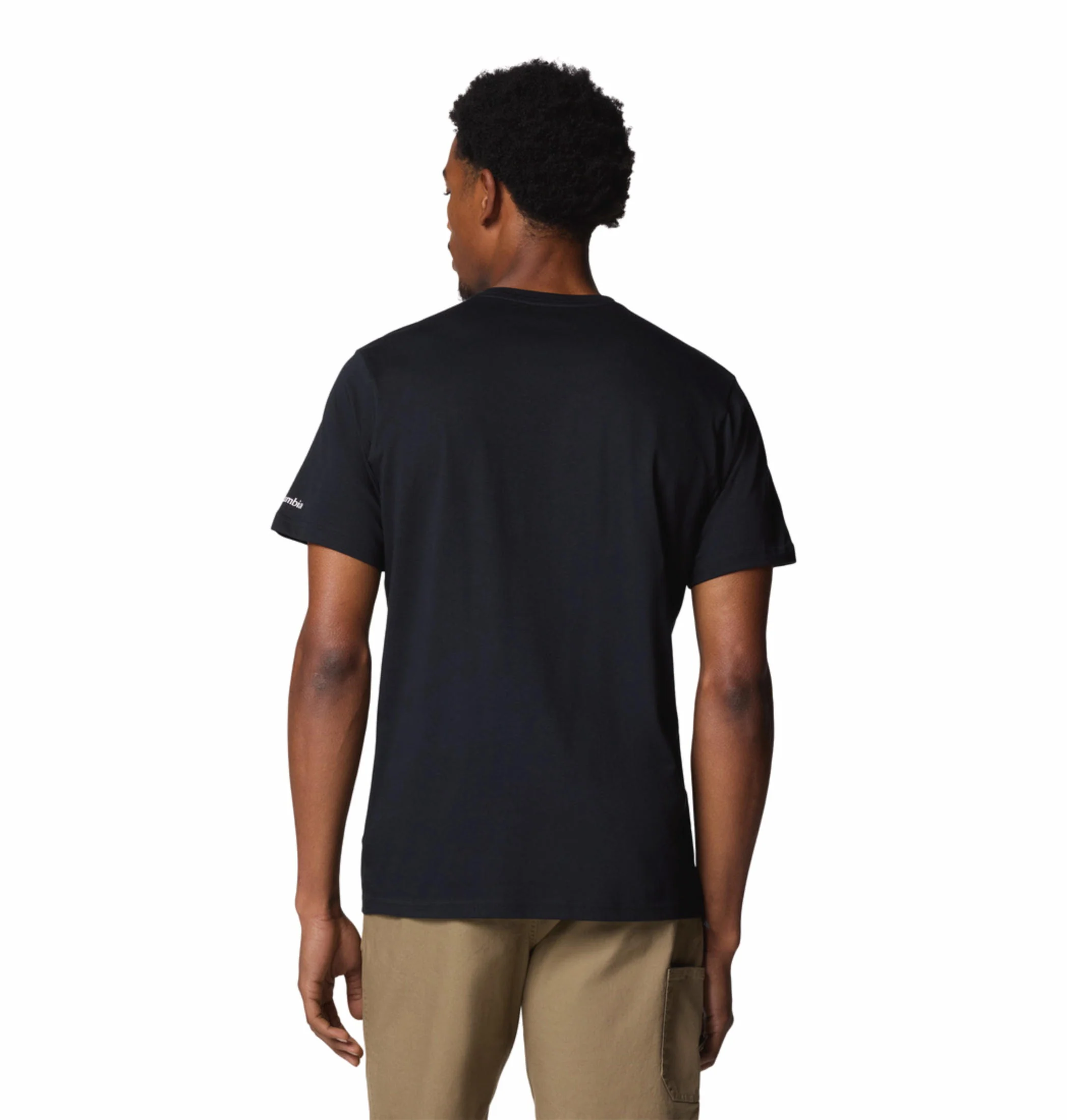 Columbia Men Black M Rapid Ridge Graphic Tee - Image 5