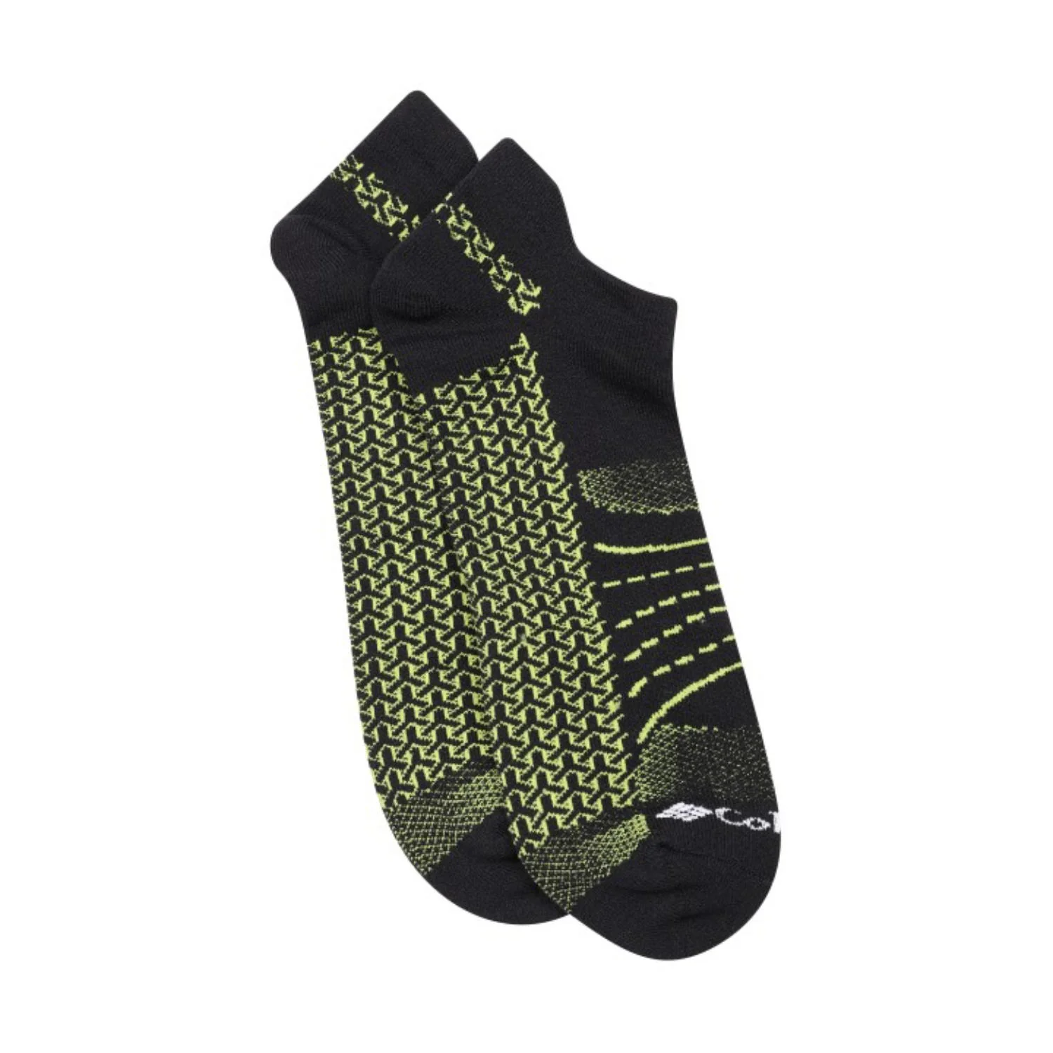 Columbia Men Black MAPPPED BRR NO-SHOW LIGHTWEIGHT  (2 Pair) (Non Returnable) - Image 2