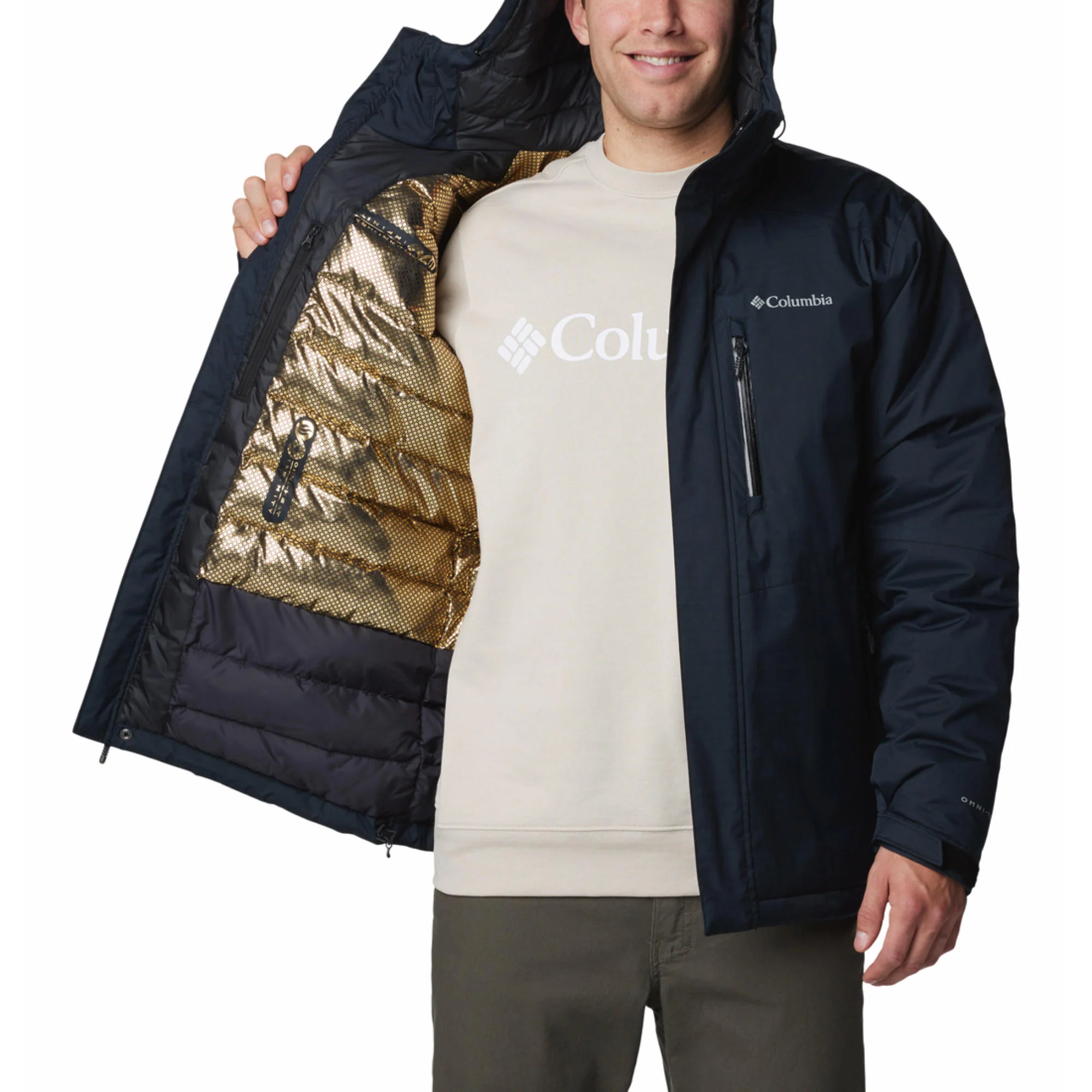 Columbia Men Black Oak Harbor II Insulated Jacket - Image 5