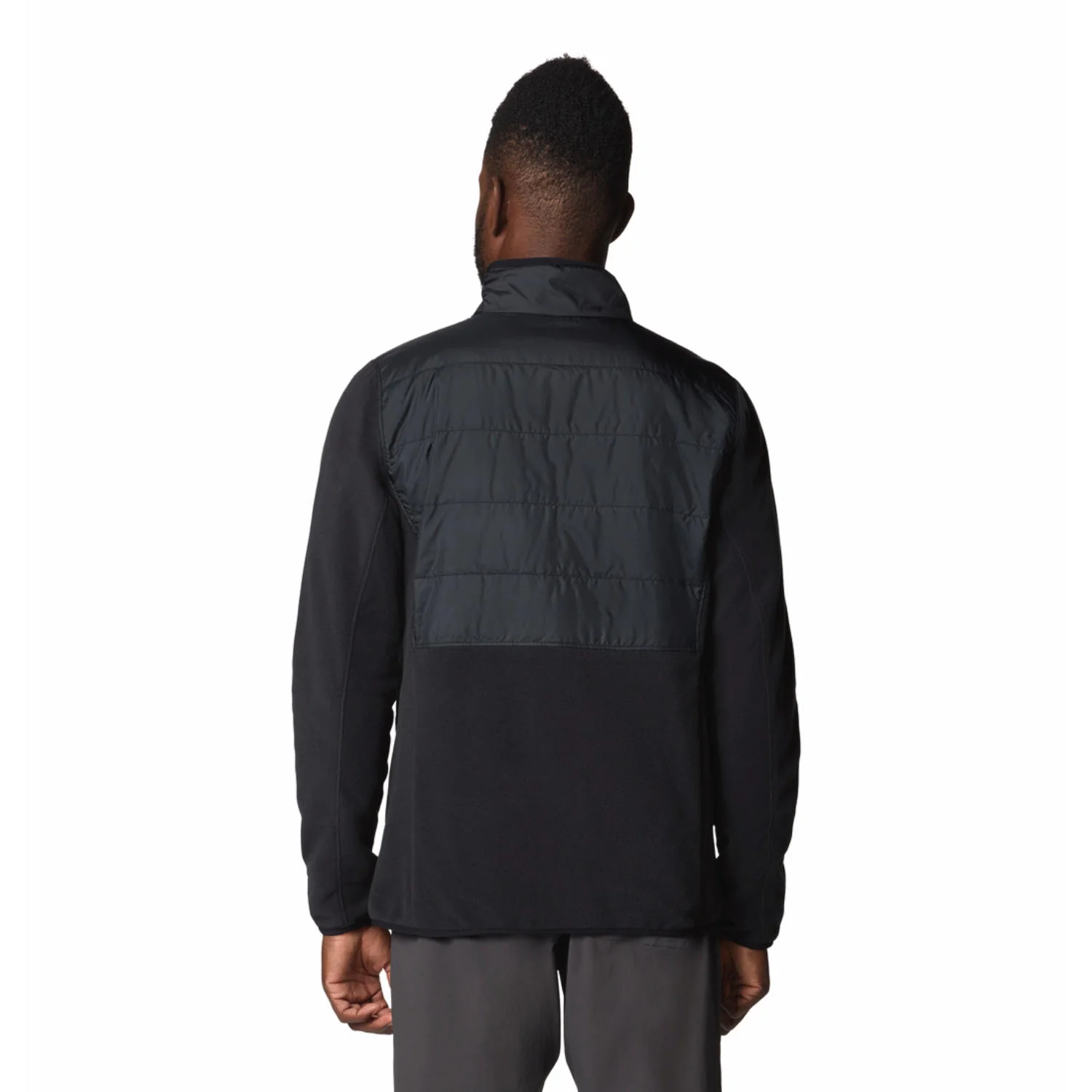 Columbia Men Black Basin Butte Full Zip Fleece II - Image 2