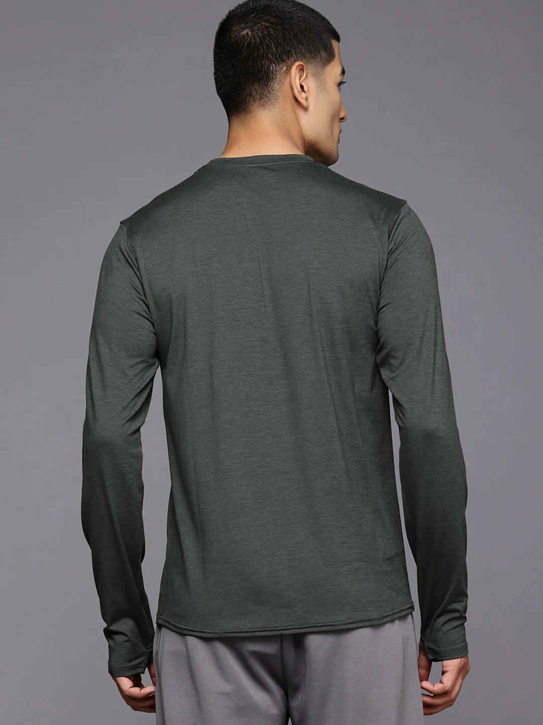 Columbia Men Black Tech Trail Long Sleeve Crew II (Sun Protection) - Image 2