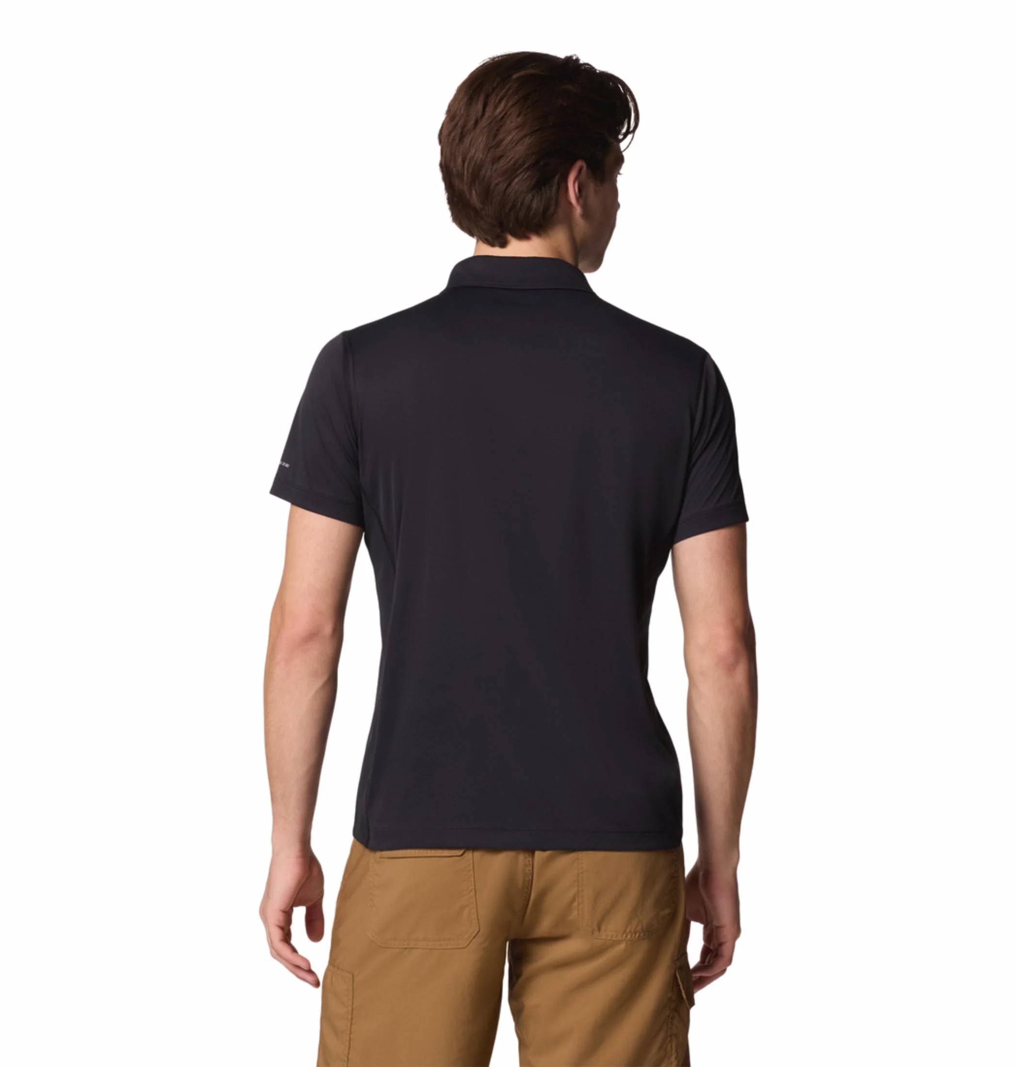 Columbia Men Black Zero Rules Light Polo (Sun Protection) - Image 5