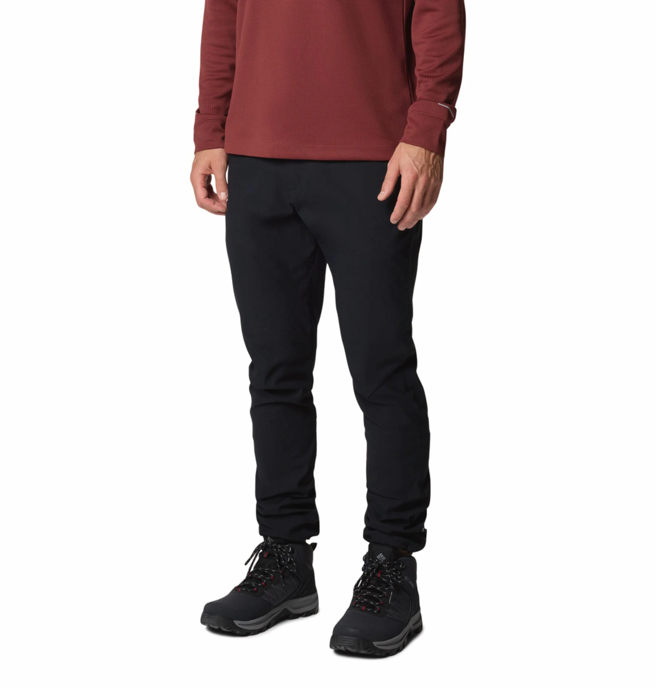 Columbia Men Black Black Mesa Woven Pant II (Sun Protection) - Image 4