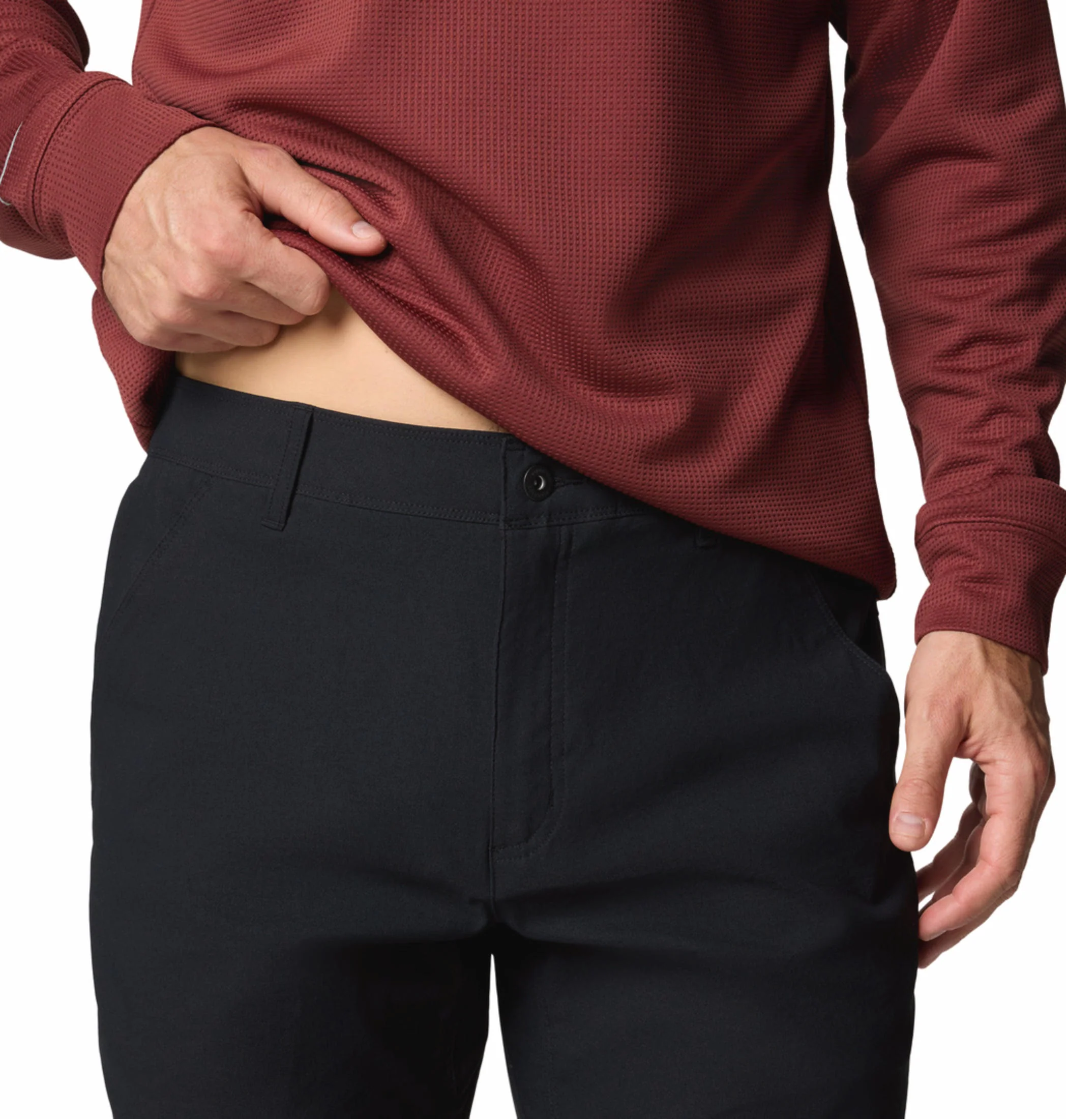 Columbia Men Black Black Mesa Woven Pant II (Sun Protection) - Image 7