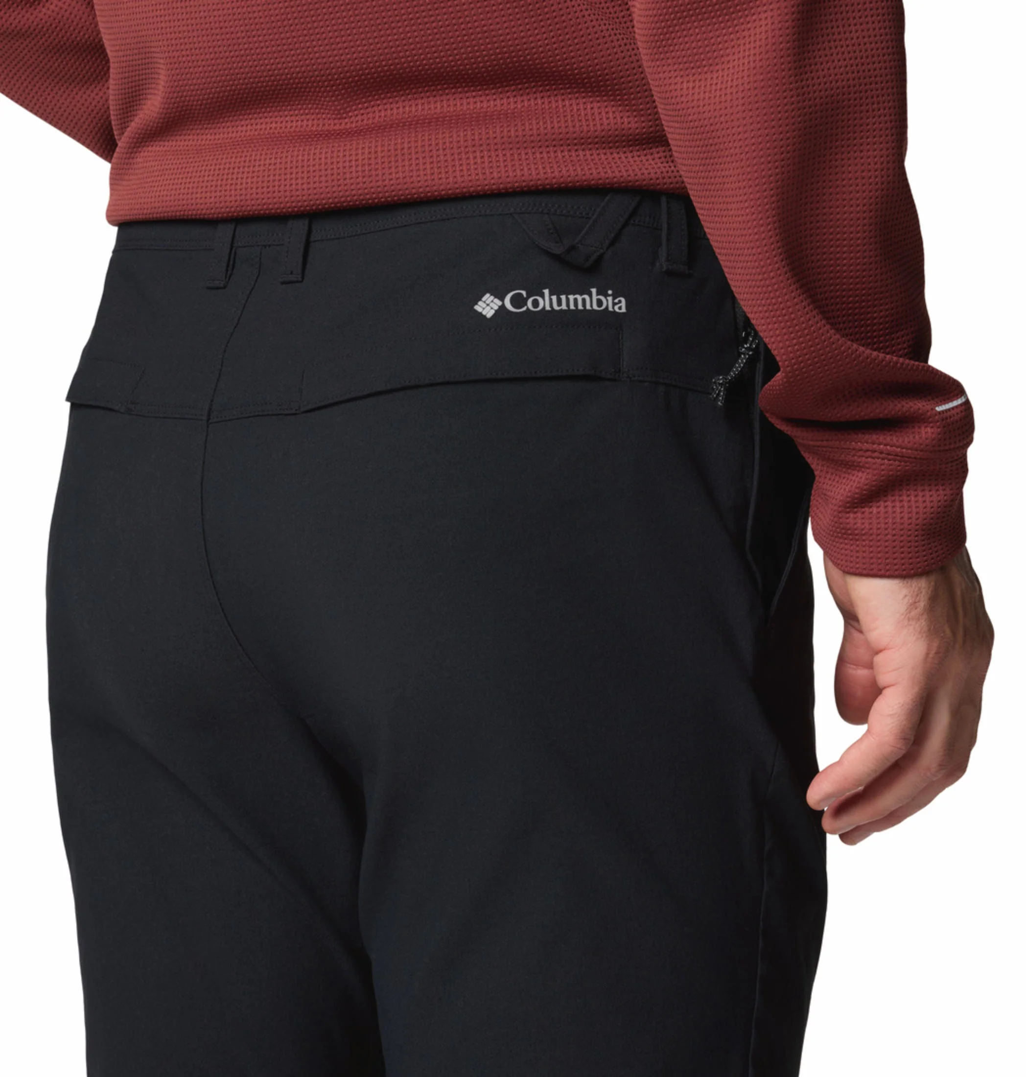 Columbia Men Black Black Mesa Woven Pant II (Sun Protection) - Image 8