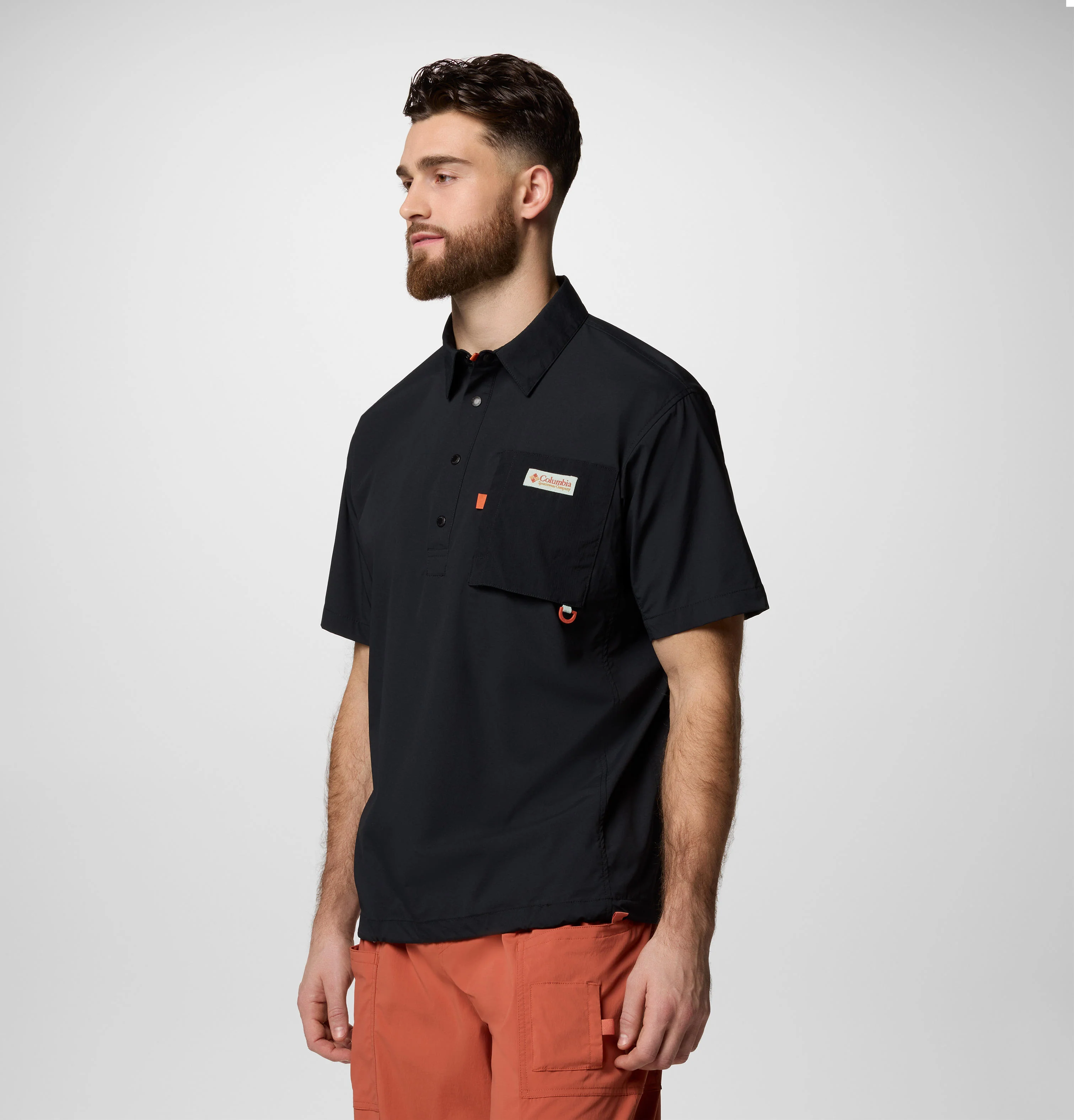 Columbia Men Black Cove Beach Woven SS (Sun Protection) - Image 4