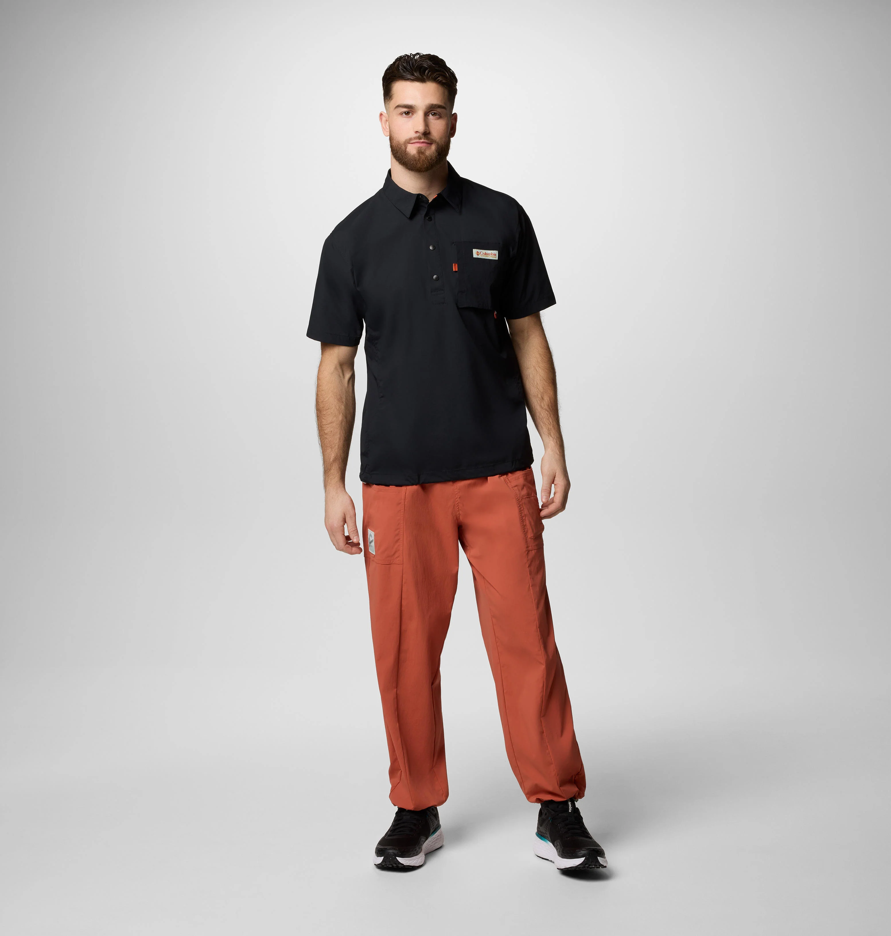 Columbia Men Black Cove Beach Woven SS (Sun Protection) - Image 5