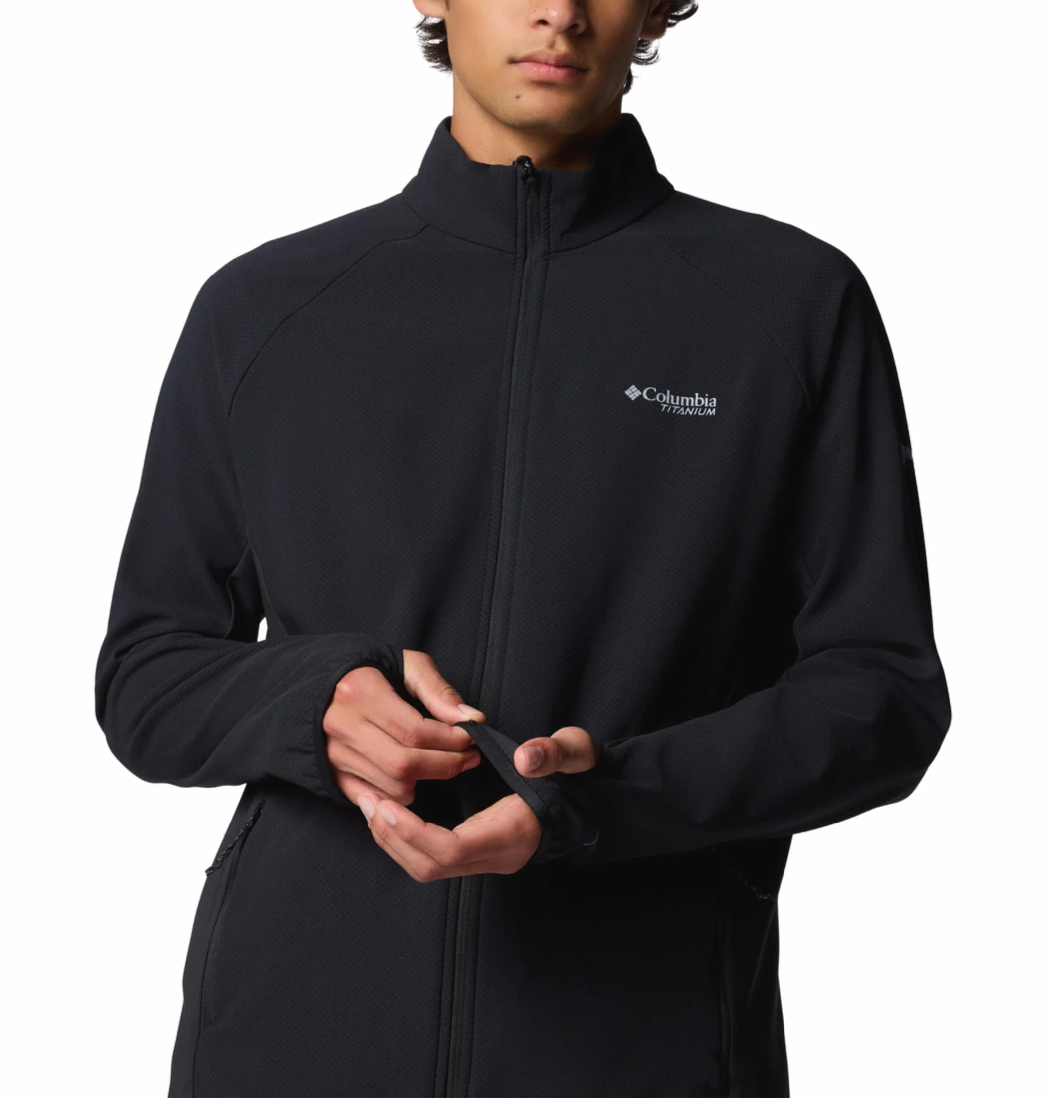 Columbia Men Black Spectre Ridge Tech Fleece FZ II - Image 10