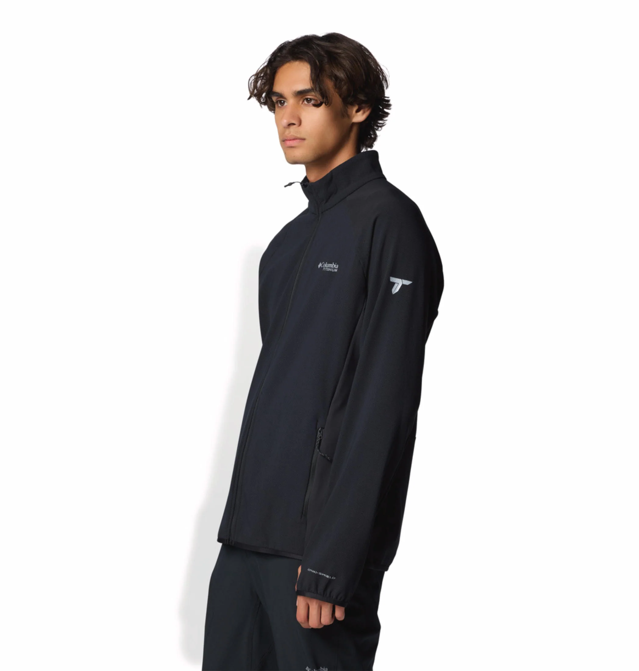 Columbia Men Black Spectre Ridge Tech Fleece FZ II - Image 4