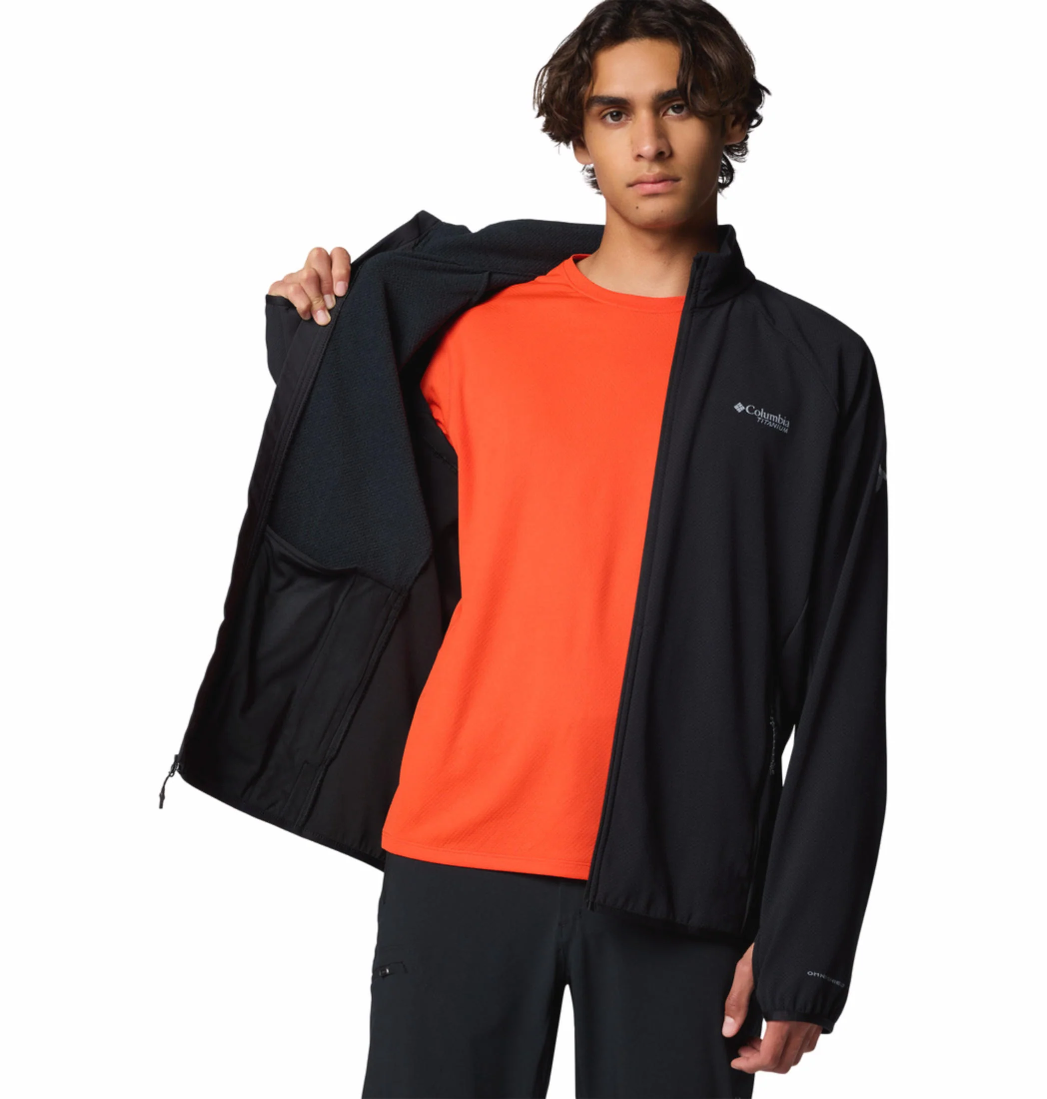 Columbia Men Black Spectre Ridge Tech Fleece FZ II - Image 8