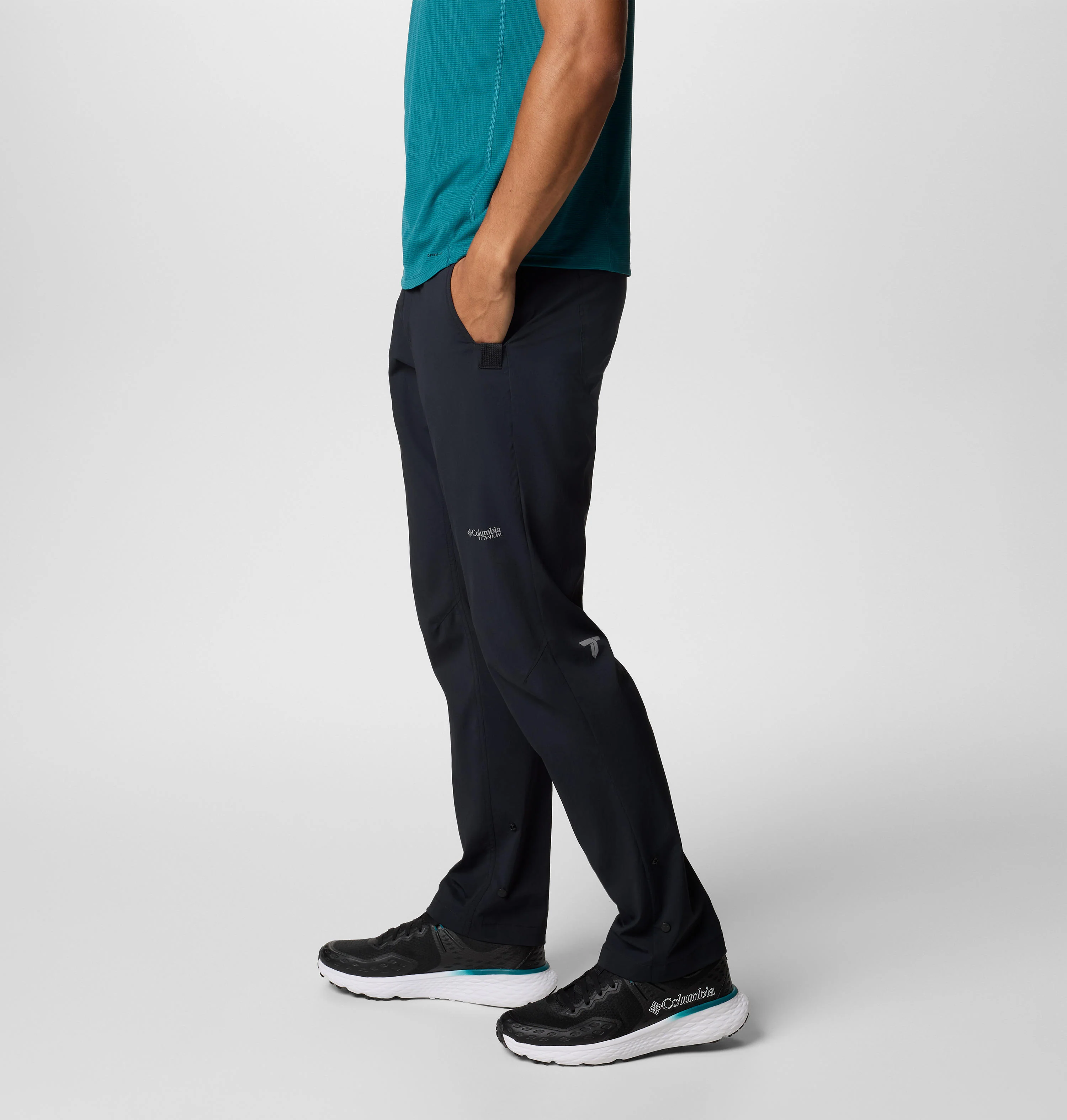 Columbia Men Black Wanoga Lightweight Pant (Sun Protection) - Image 4