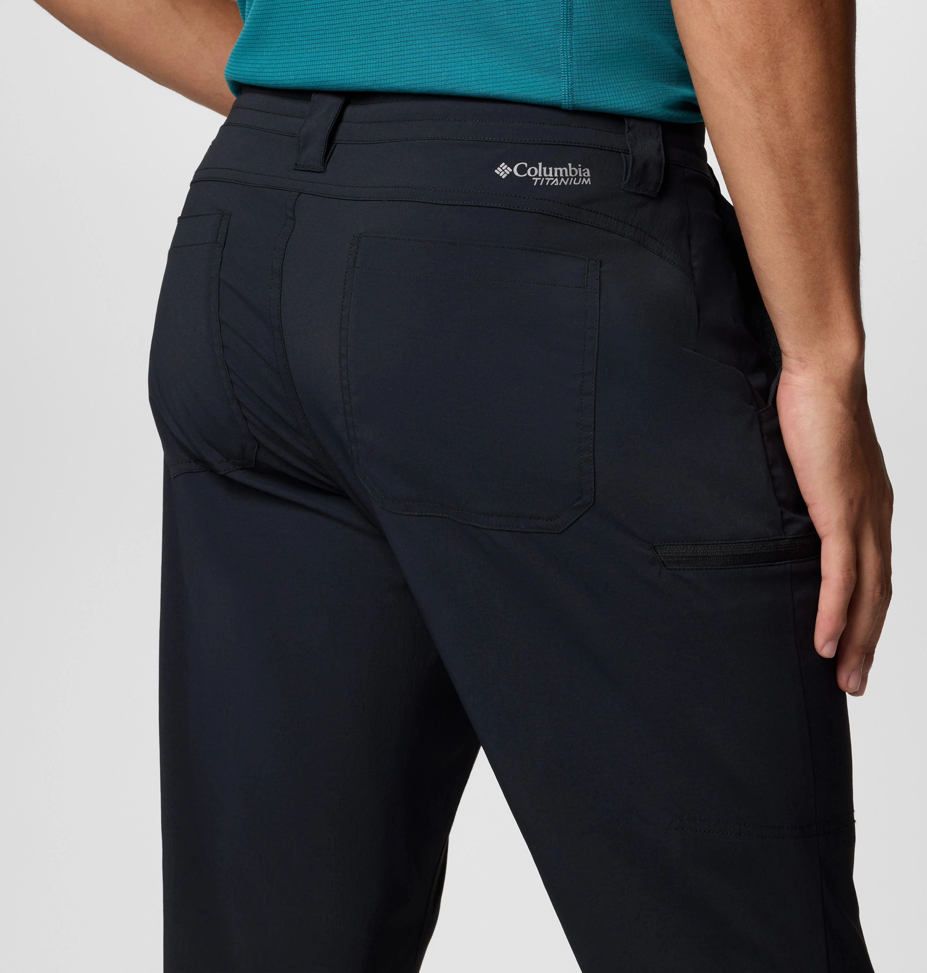 Columbia Men Black Wanoga Lightweight Pant (Sun Protection) - Image 8
