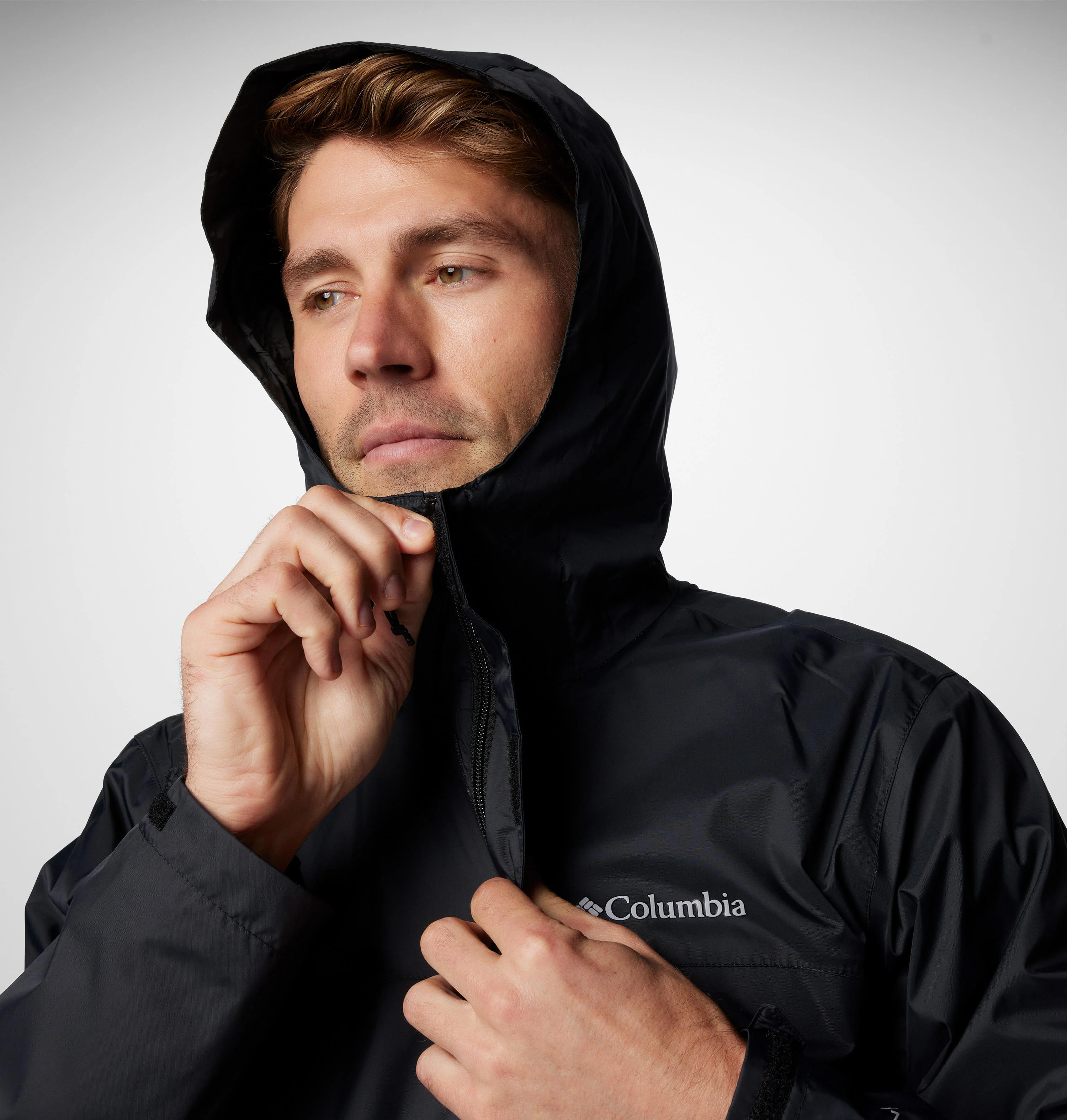 Columbia Men Black Watertight II Jacket Waterproof - Image 7