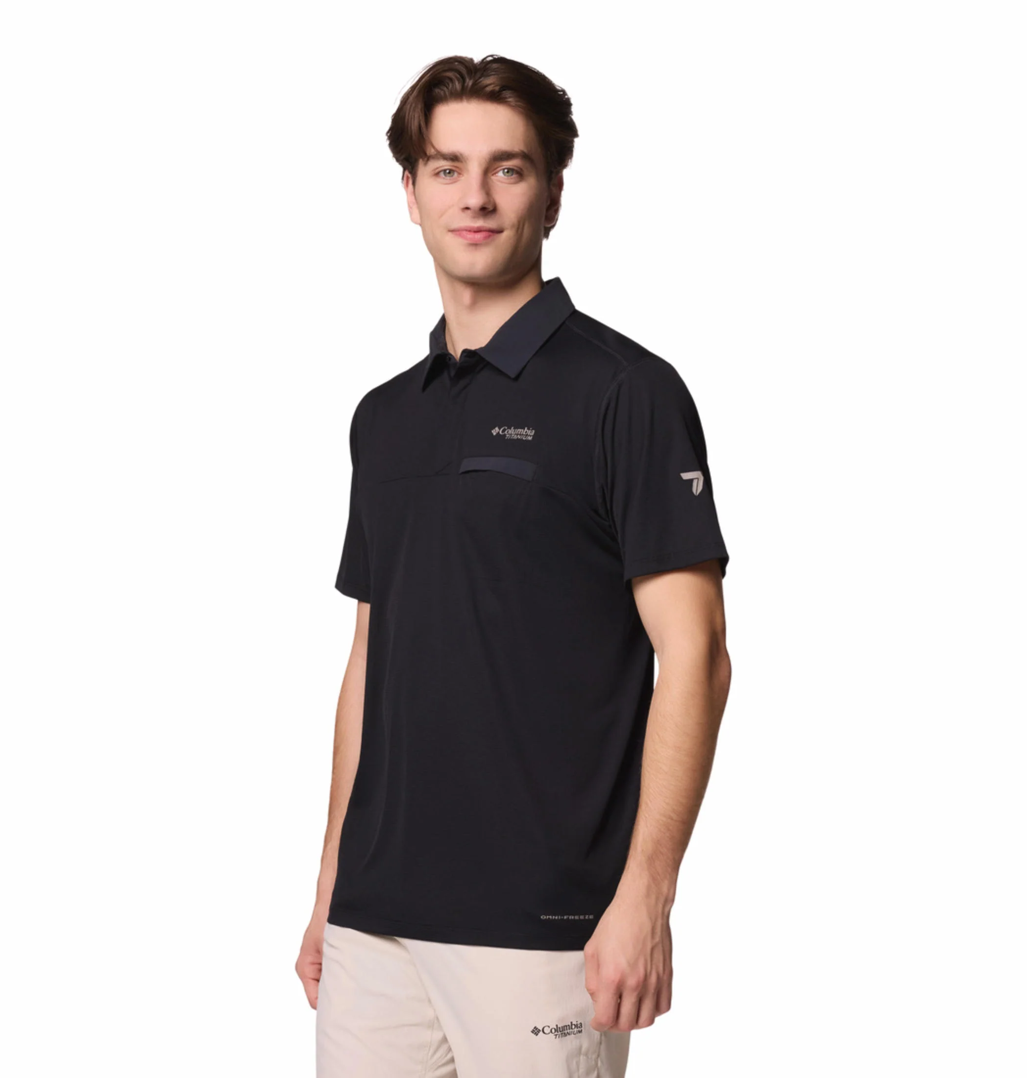 Columbia Men Black Cirque River Pro Polo (Sun Protection) - Image 4