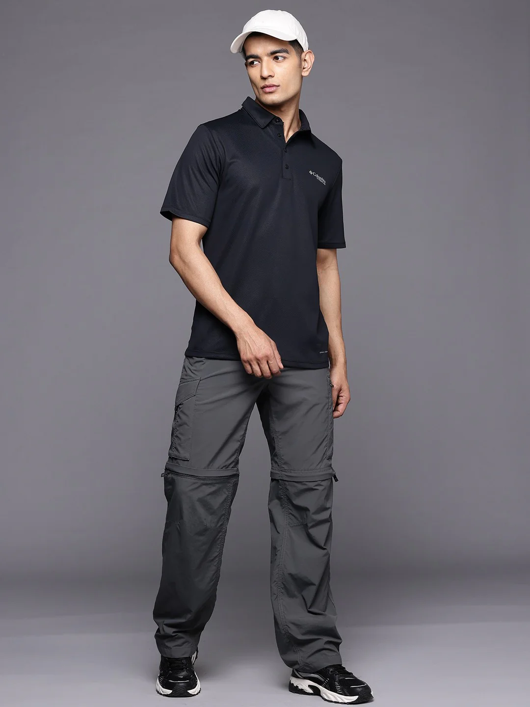Columbia Men Black Summit Valley Polo (Sun Protection) - Image 4