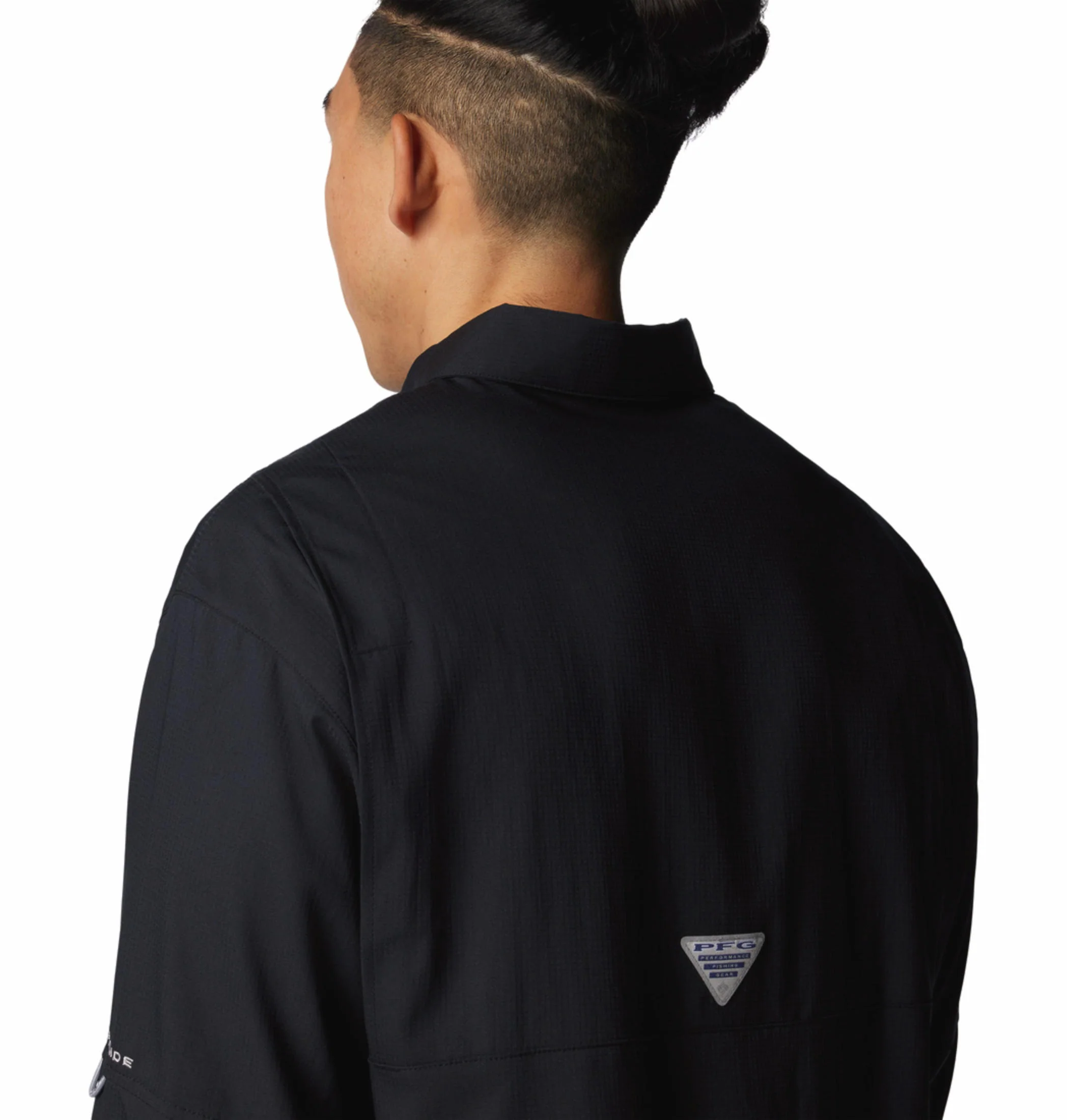 Columbia Men Black Tamiami II LS Shirt (Sun Protection) - Image 9