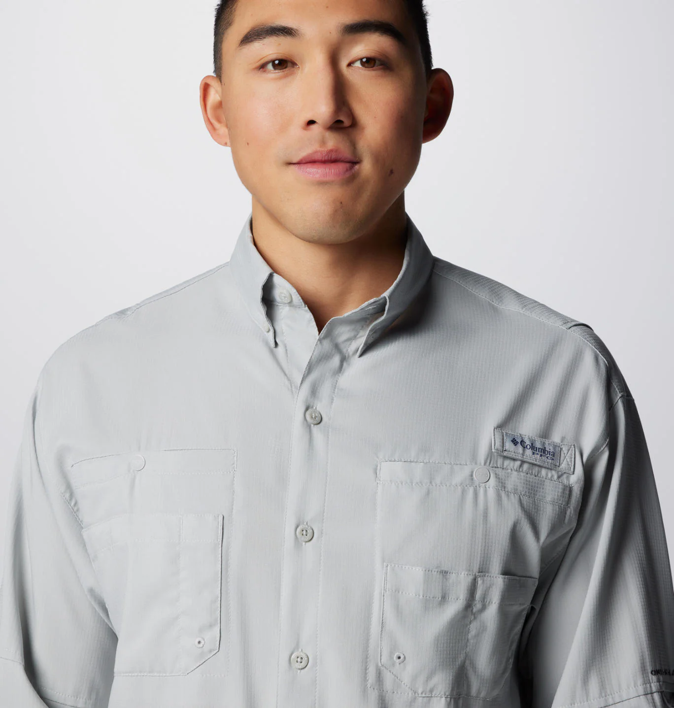 Columbia Men Black Tamiami II LS Shirt (Sun Protection) - Image 7