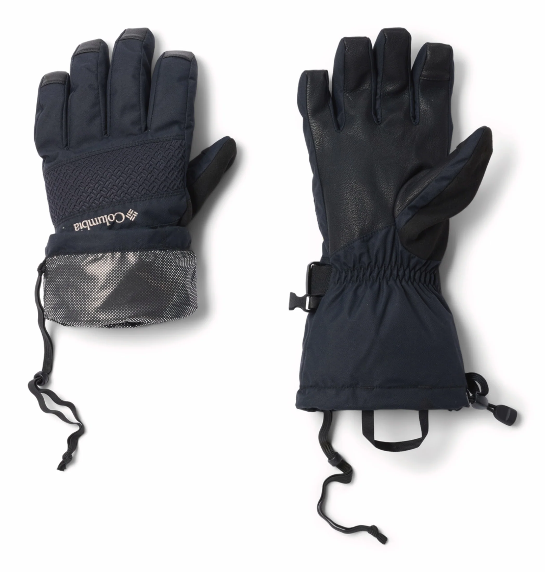 Columbia Mens Black OmniHeat Reflective M Whirlibird III Gloves - Image 4
