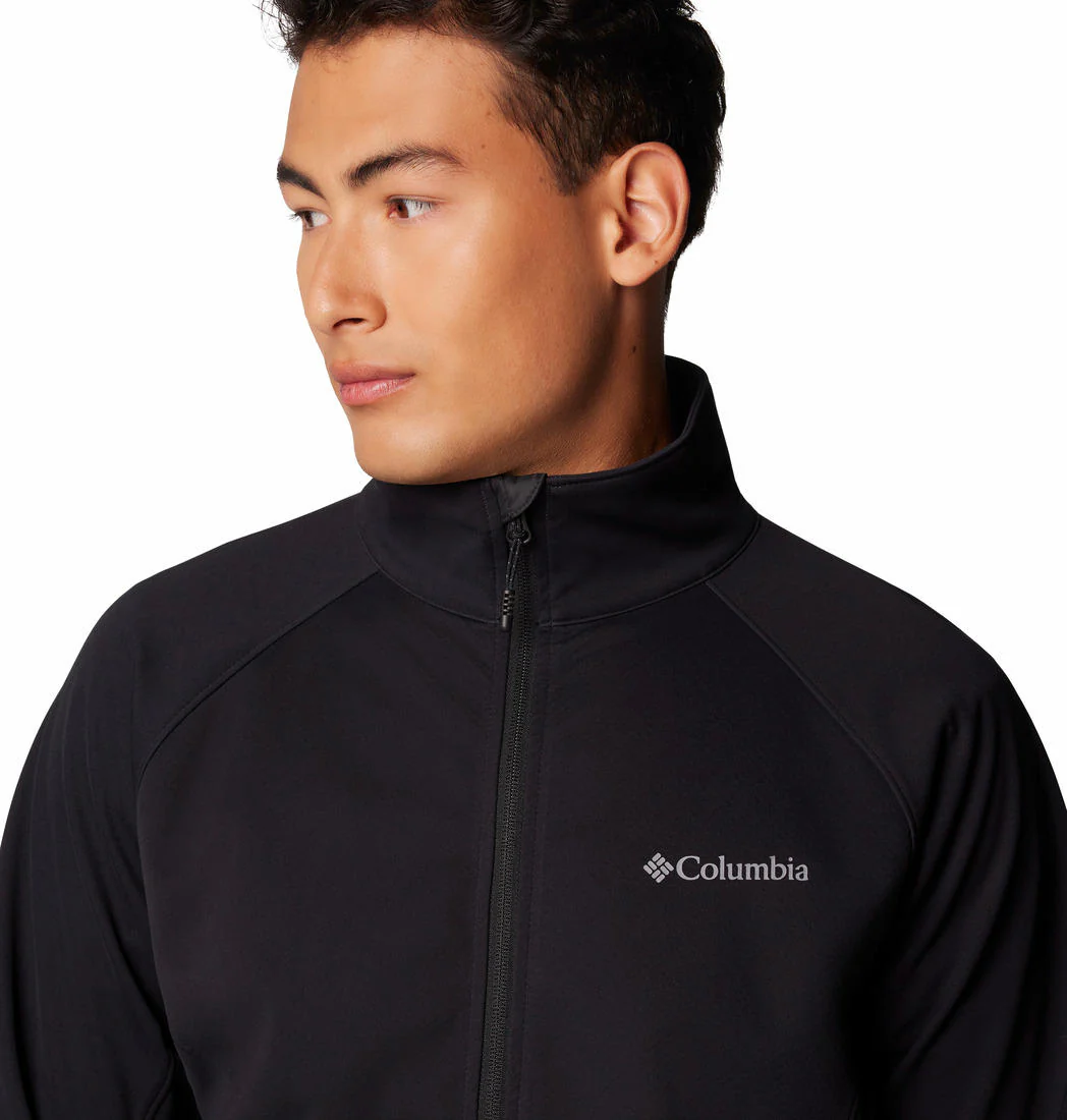 Columbia Men Black Outdoor Tracks Full Zip II - Image 5