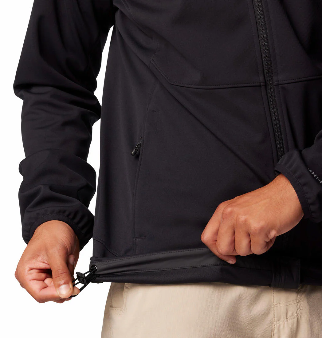 Columbia Men Black Outdoor Tracks Full Zip II - Image 8
