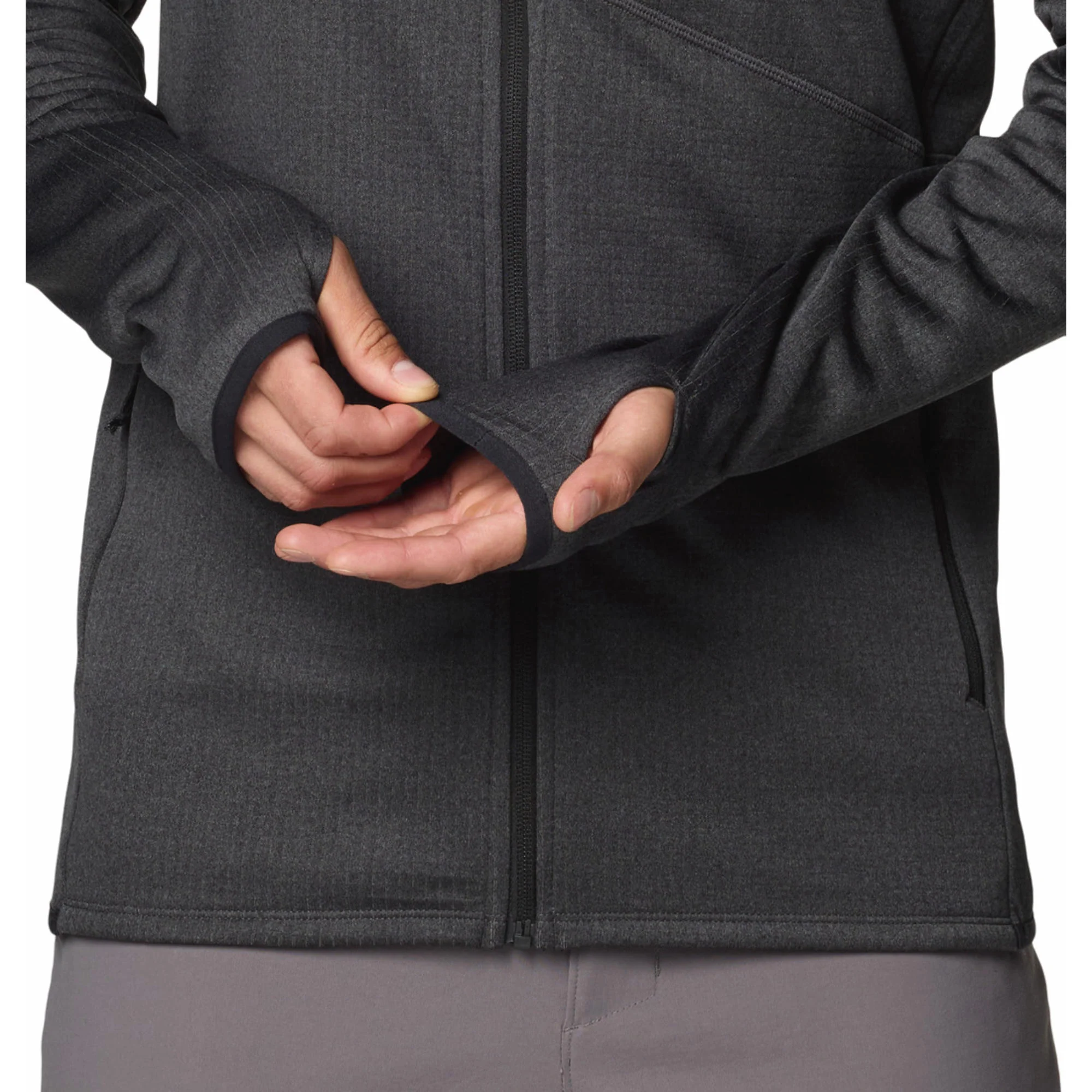 Columbia Men Black Park View Fleece Full Zip - Image 7