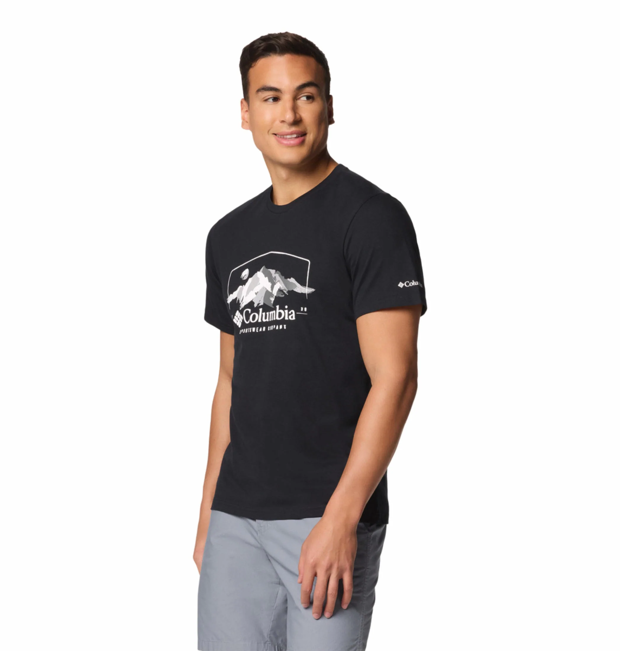 Columbia Men Black Path Lake Graphic Tee II - Image 4