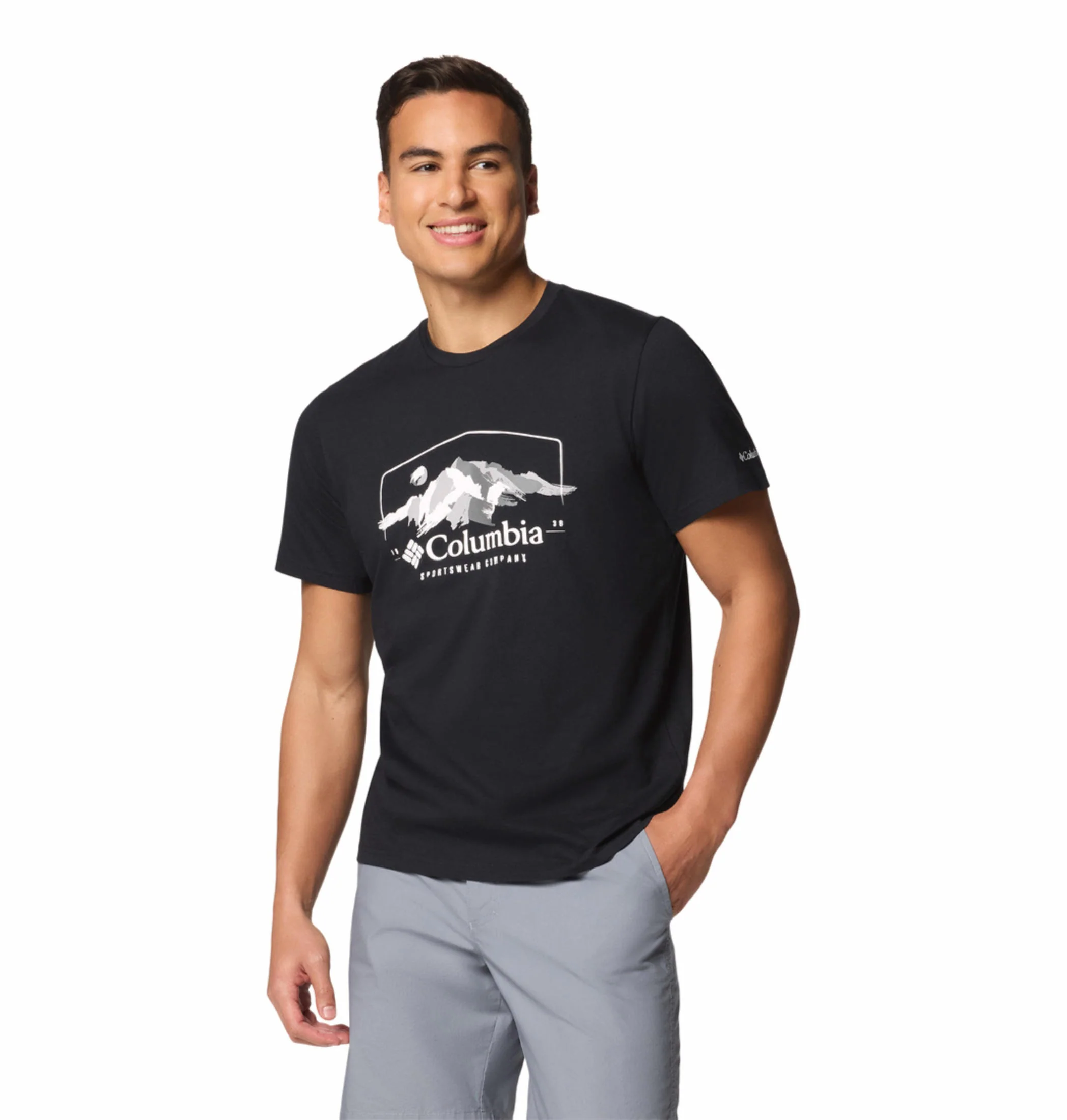 Columbia Men Black Path Lake Graphic Tee II - Image 6