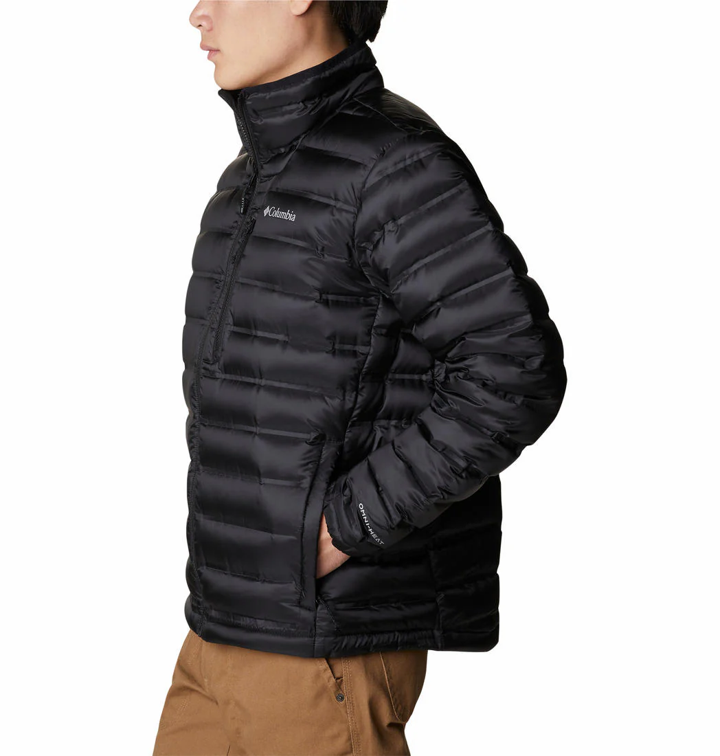 Columbia Men Black Pebble Peak II Down Jacket - Image 3