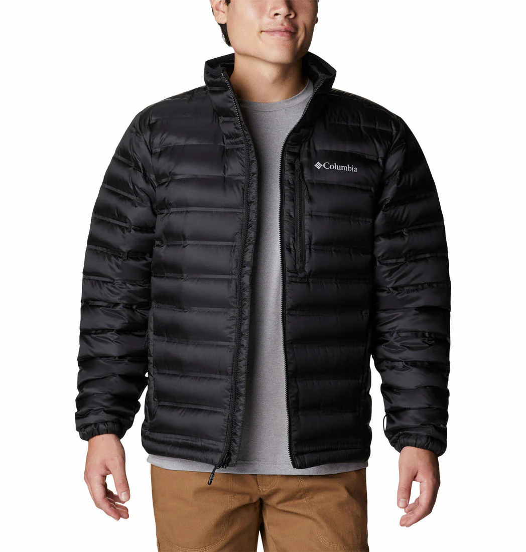 Columbia Men Black Pebble Peak II Down Jacket - Image 4