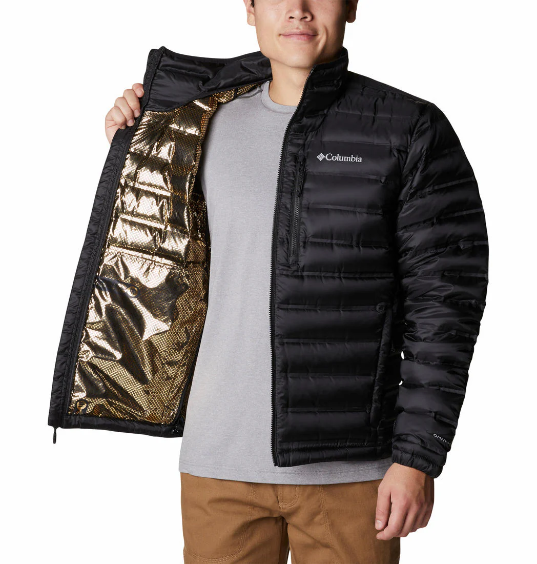 Columbia Men Black Pebble Peak II Down Jacket - Image 5