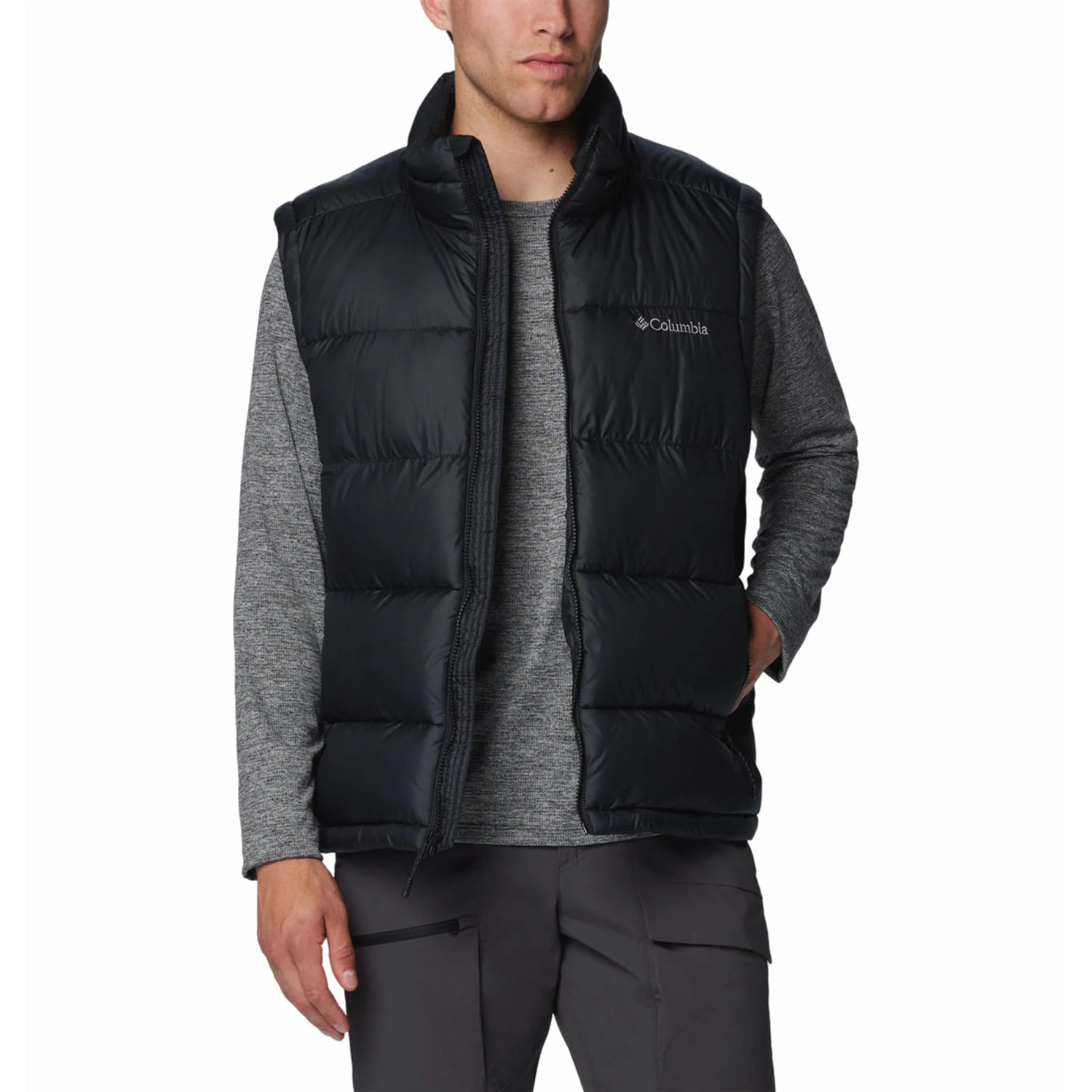 Columbia Men Black Pike Lake II Vest - Image 4