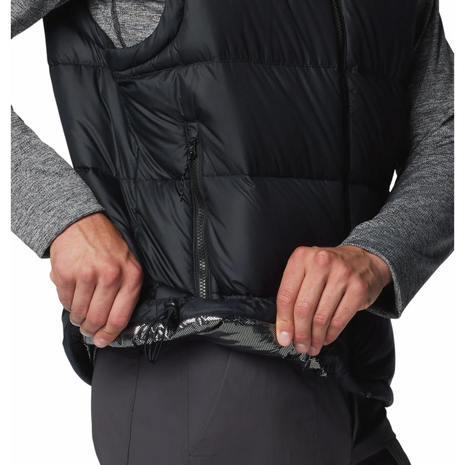 Columbia Men Black Pike Lake II Vest - Image 7