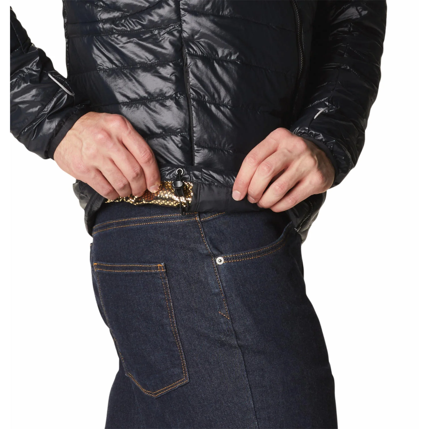 Columbia Men Black Platinum Peak II Hooded Jacket - Image 7