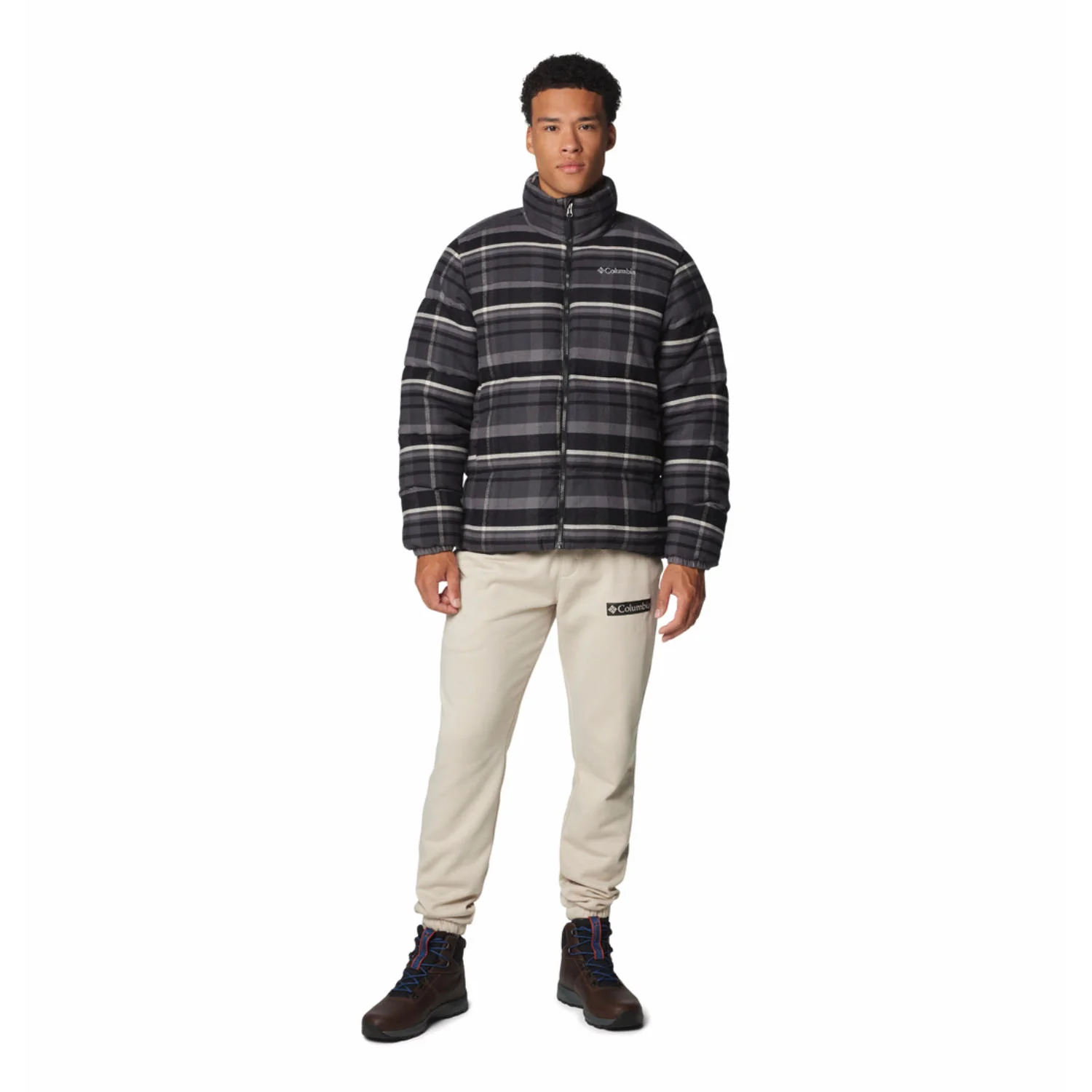 Columbia Men Black Puffect Novelty Jacket - Image 3