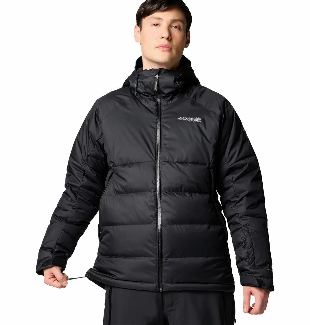 Columbia Men Black Roaring Fork II Down Jacket - Image 10