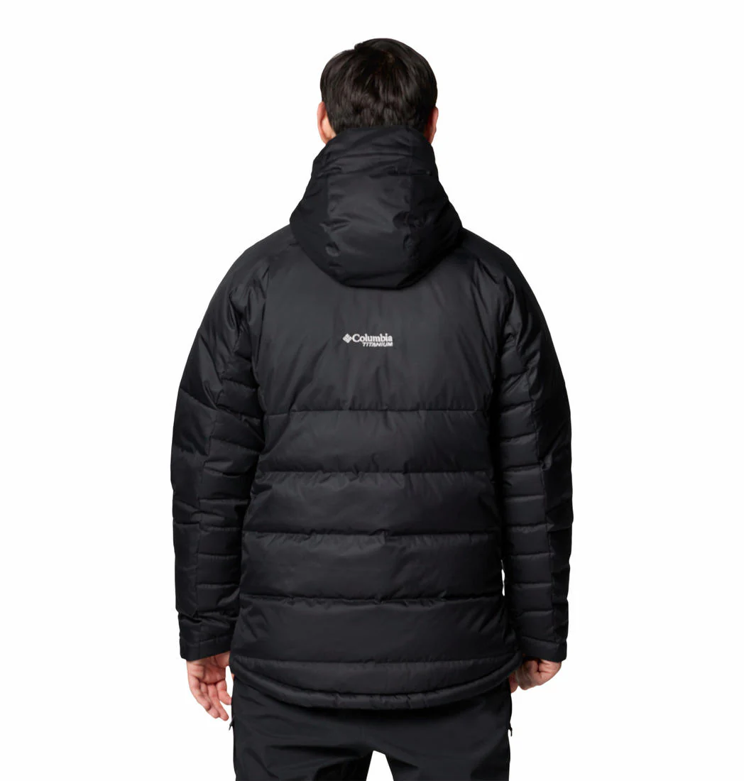 Columbia Men Black Roaring Fork II Down Jacket - Image 2