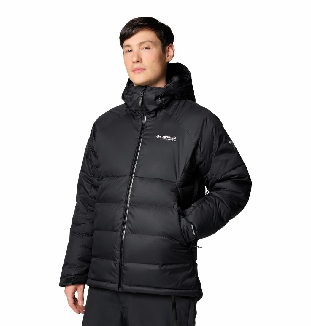 Columbia Men Black Roaring Fork II Down Jacket - Image 3