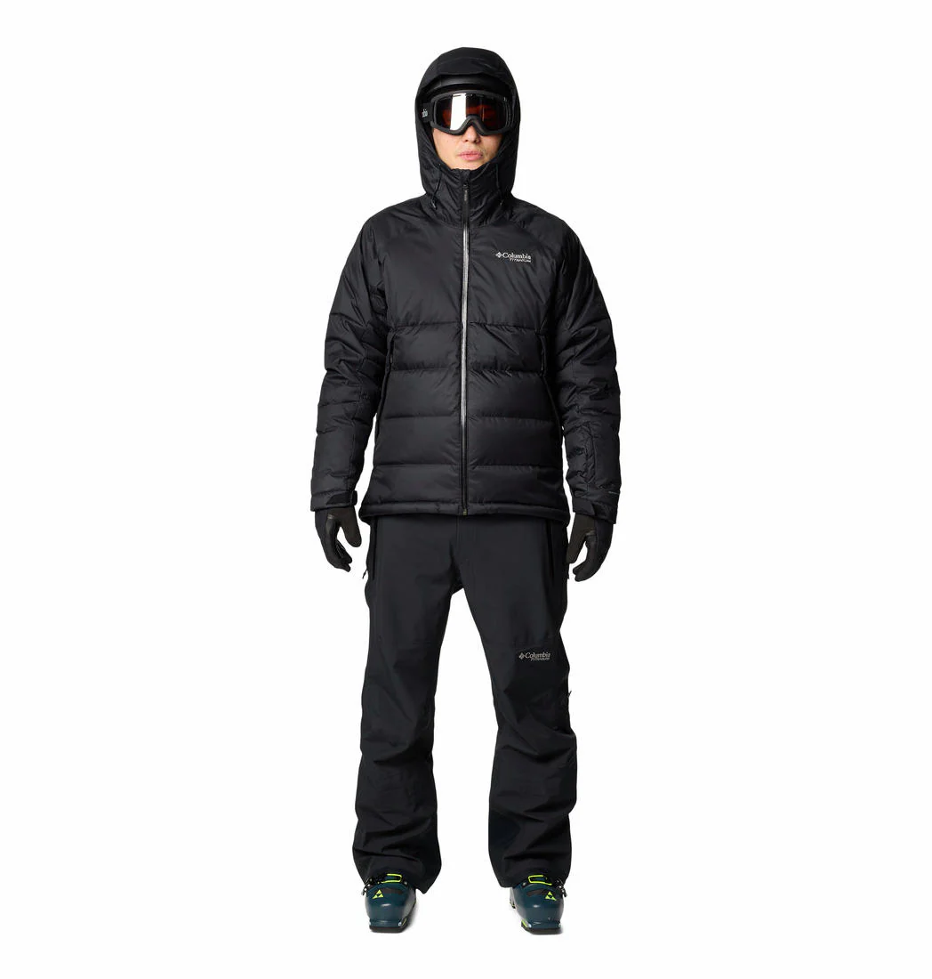 Columbia Men Black Roaring Fork II Down Jacket - Image 4