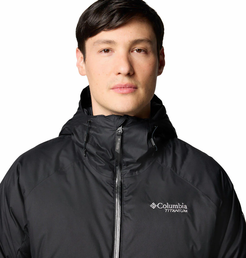 Columbia Men Black Roaring Fork II Down Jacket - Image 5