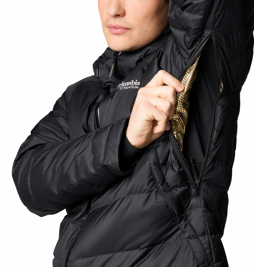 Columbia Men Black Roaring Fork II Down Jacket - Image 8