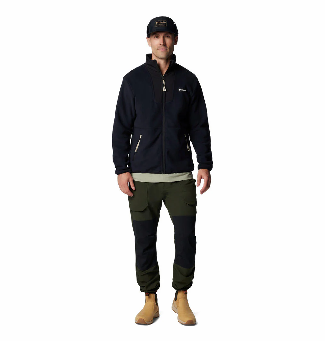 Columbia Men Black Sequoia Grove Full Zip Fleece - Image 4