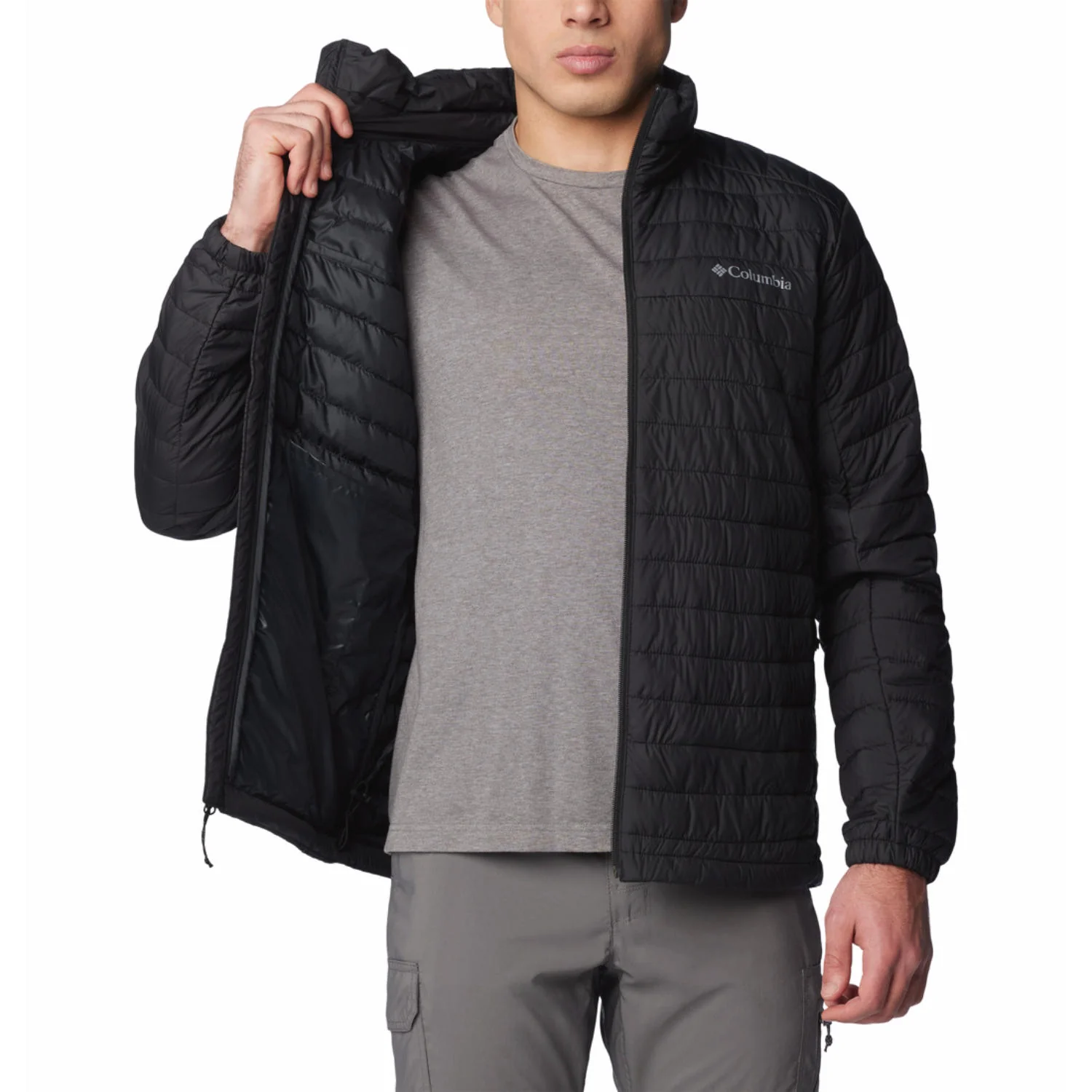 Columbia Men Black Silver Falls II Jacket - Image 12