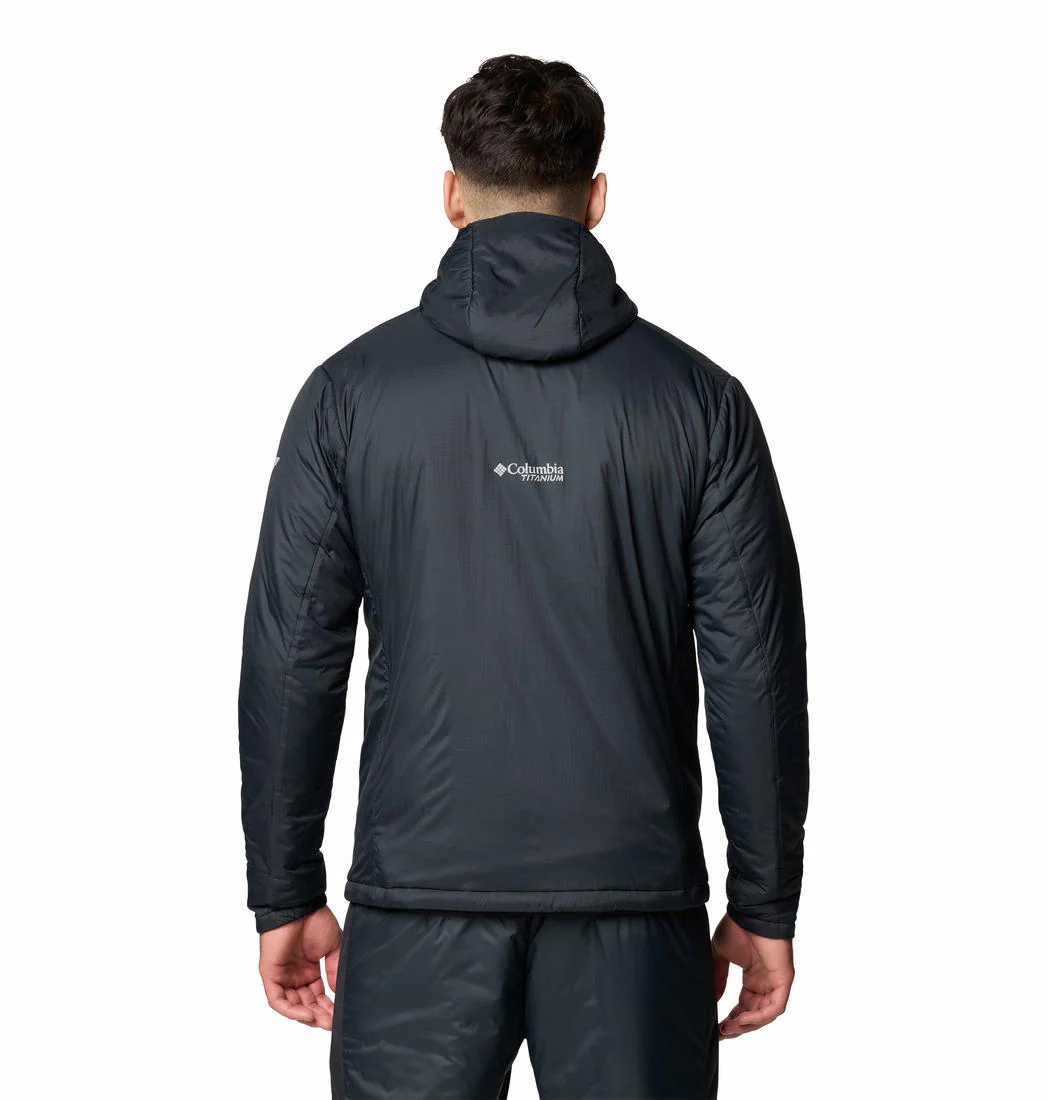 Columbia Men Black Silver Leaf Stretch Insulated II Jacket - Image 2