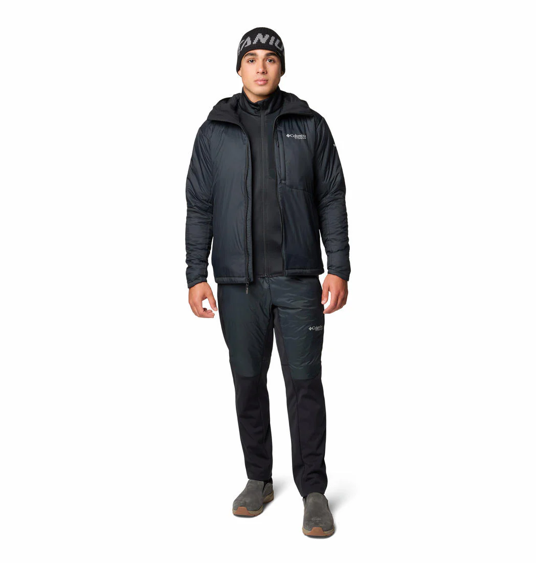 Columbia Men Black Silver Leaf Stretch Insulated II Jacket - Image 4